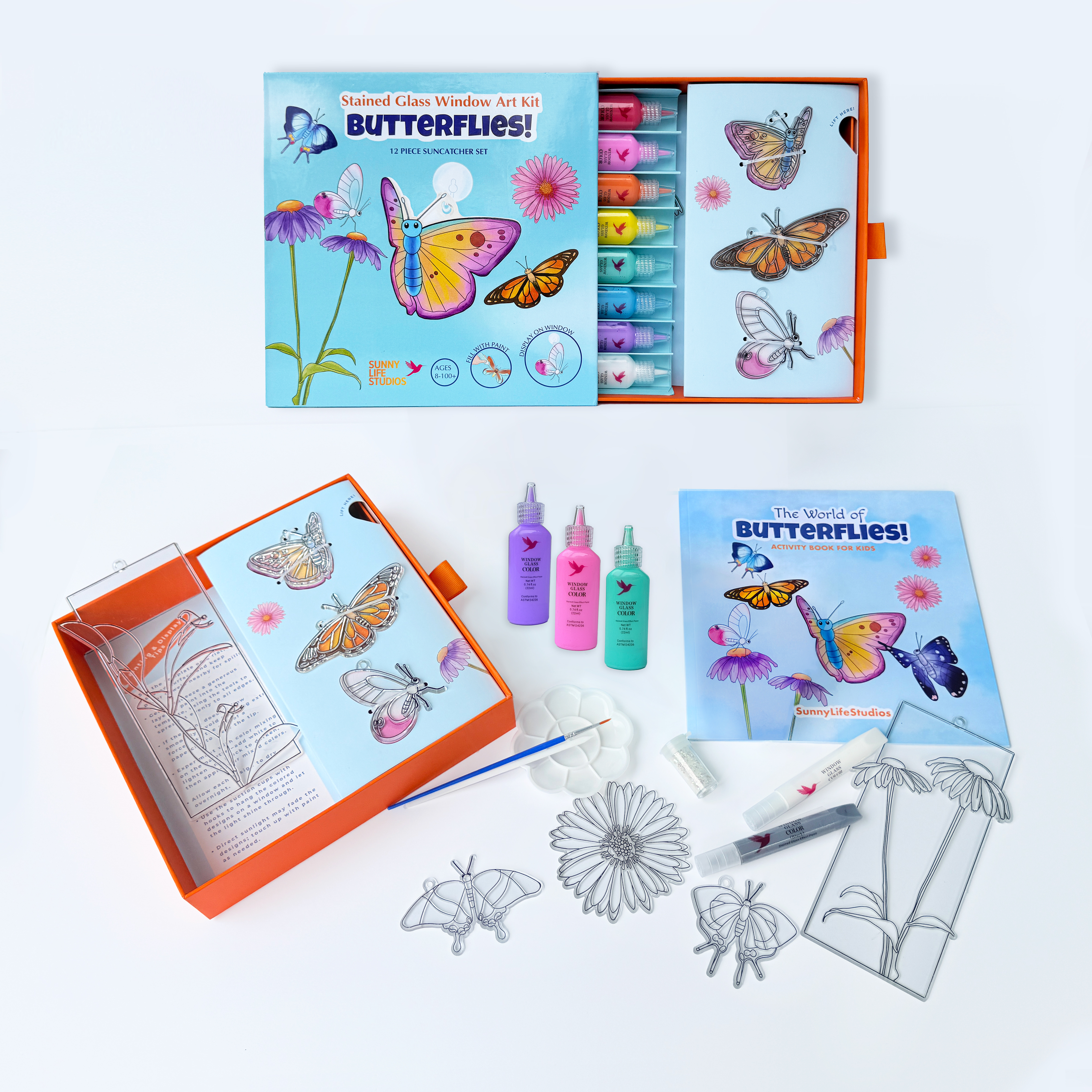 Stained Glass Window Art Kit