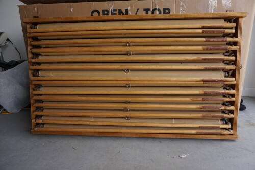 Denoyer-Geppert Anatomy Series Set KL1 - KL14 (14 Total) with Rack