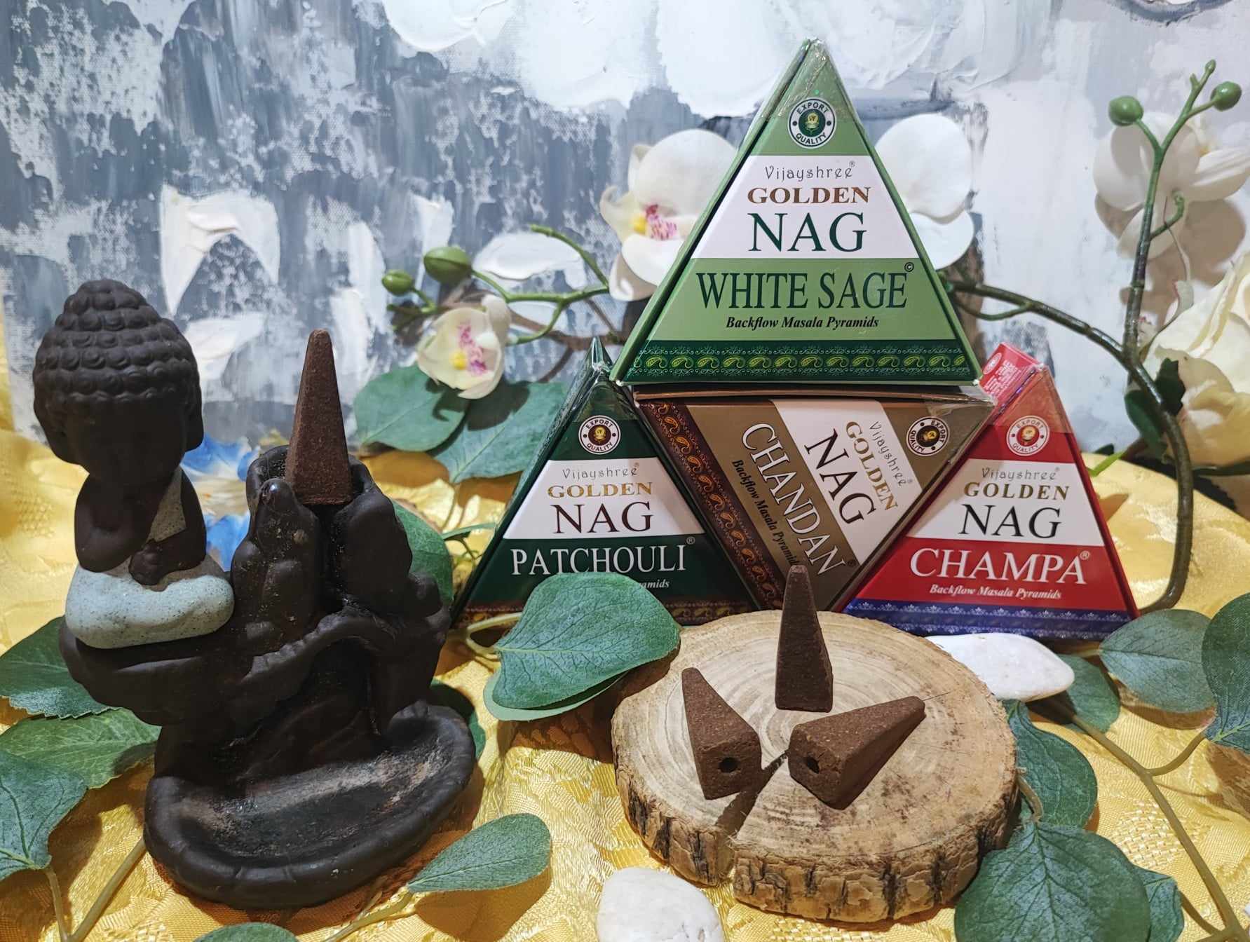 Cônes d'encens Golden Nag