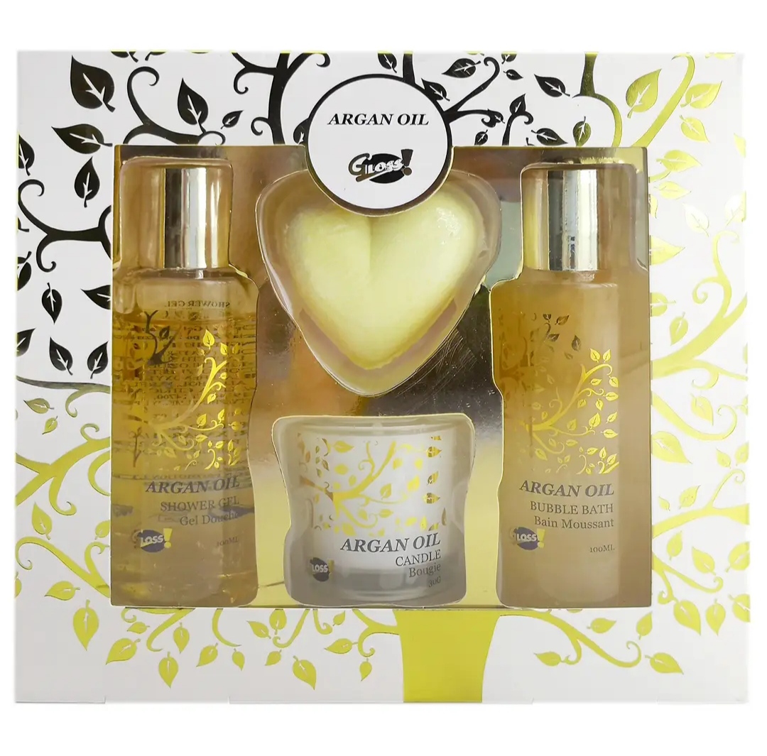 Ensemble bain d'huiles d'argan