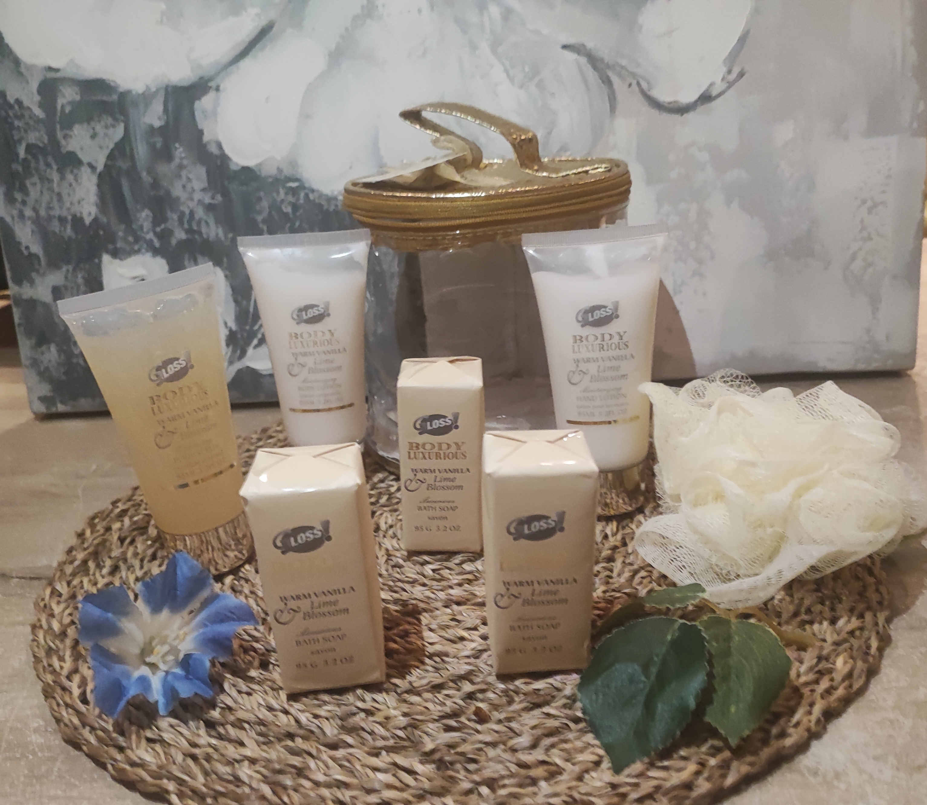 Ensemble de shampoing et lotions