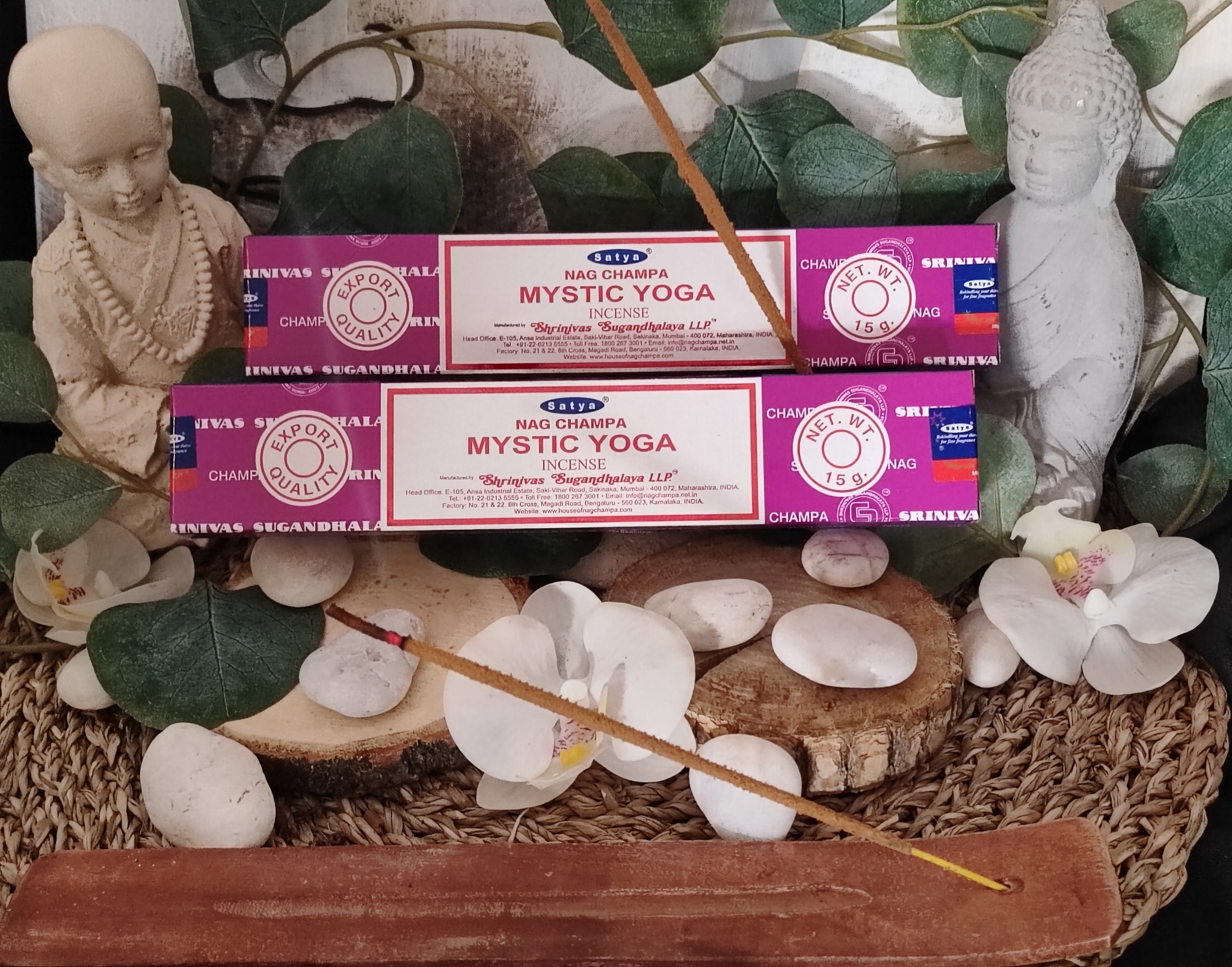 Encens Nag Champa Mystic Yoga Satya