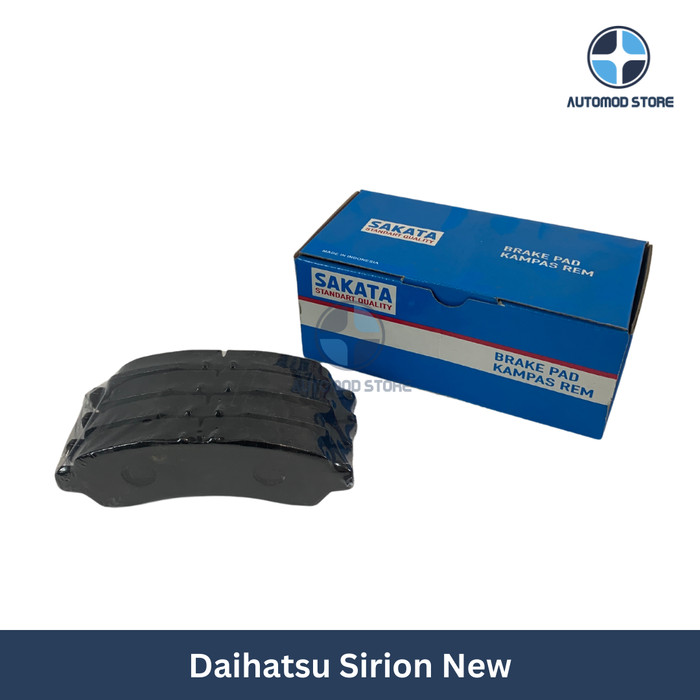 SAKATA - KAMPAS REM MOBIL BRAKE PAD DAIHATSU NEW SIRION 2013 UP FRONT DEPAN