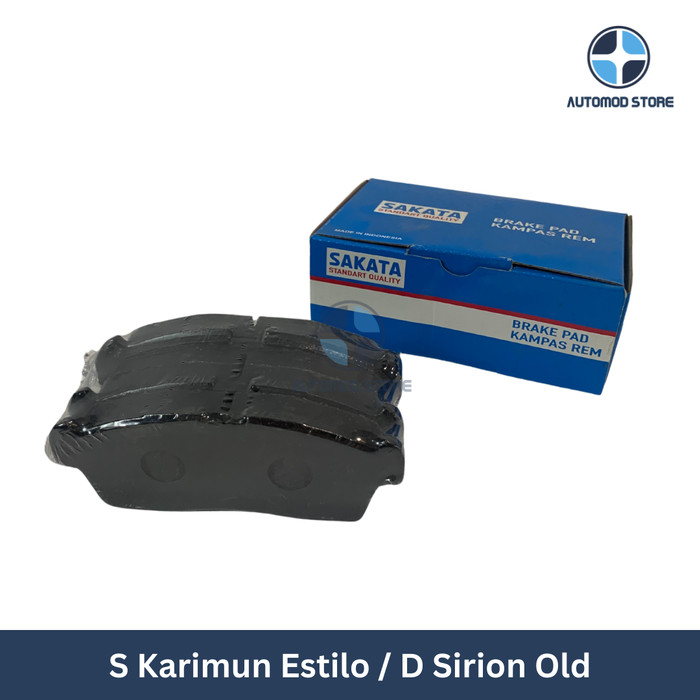 SAKATA - KAMPAS REM MOBIL BRAKE PAD SUZUKI KARIMUN ESTILO / DAIHATSU SIRION OLD FRONT DEPAN