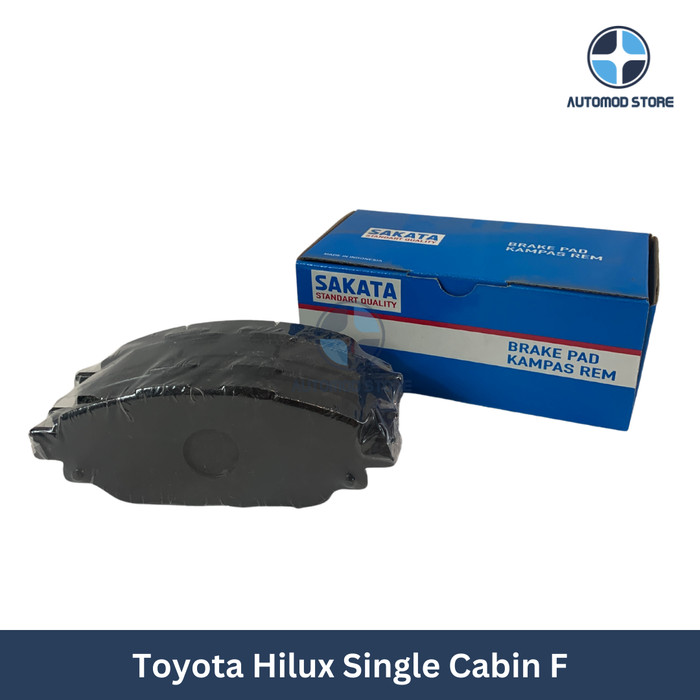 SAKATA - KAMPAS REM MOBIL BRAKE PAD TOYOTA HILUX SINGLE CABIN 2016 UP FRONT DEPAN