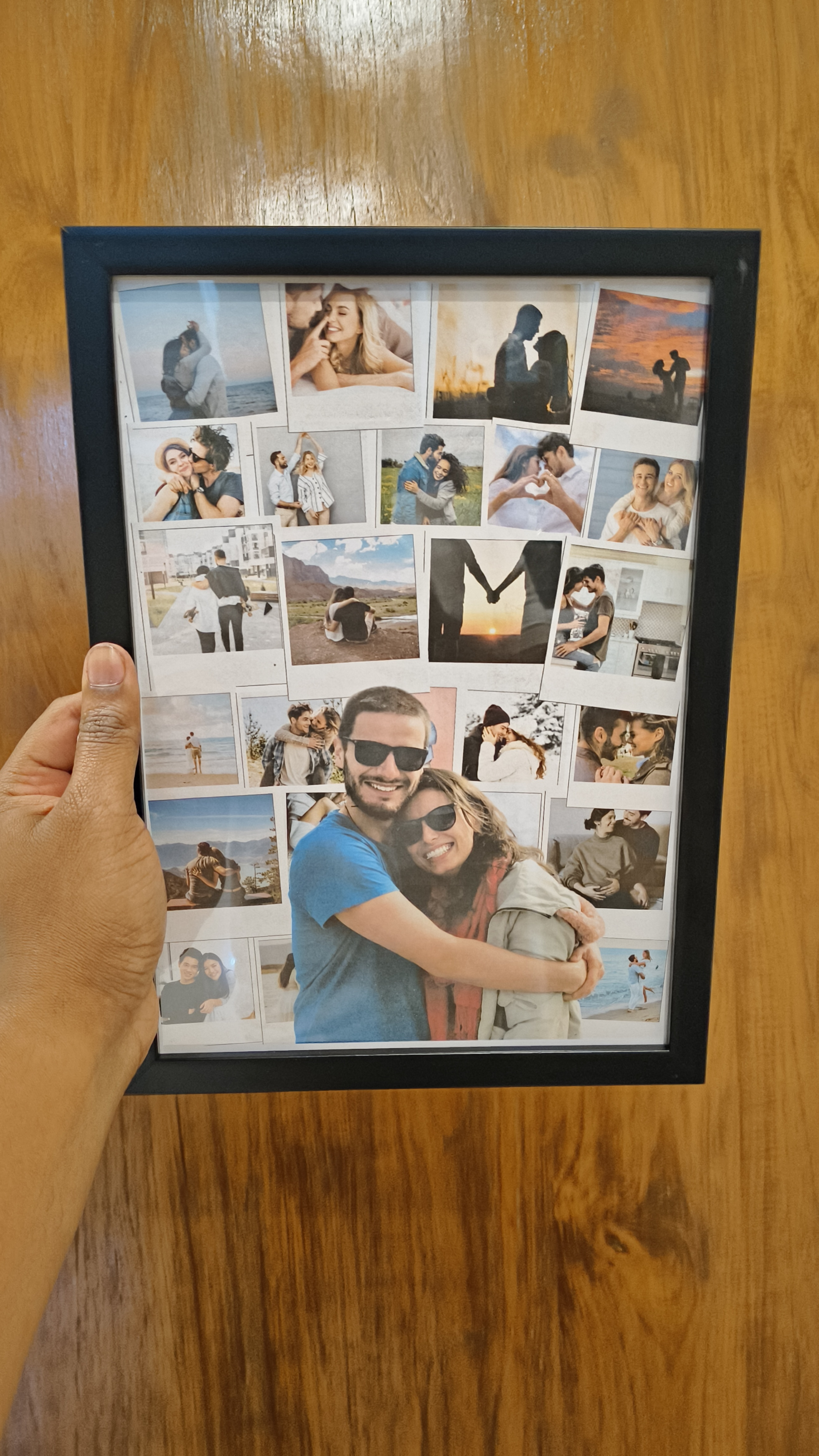 Personalized Couple Photo Collage Frame