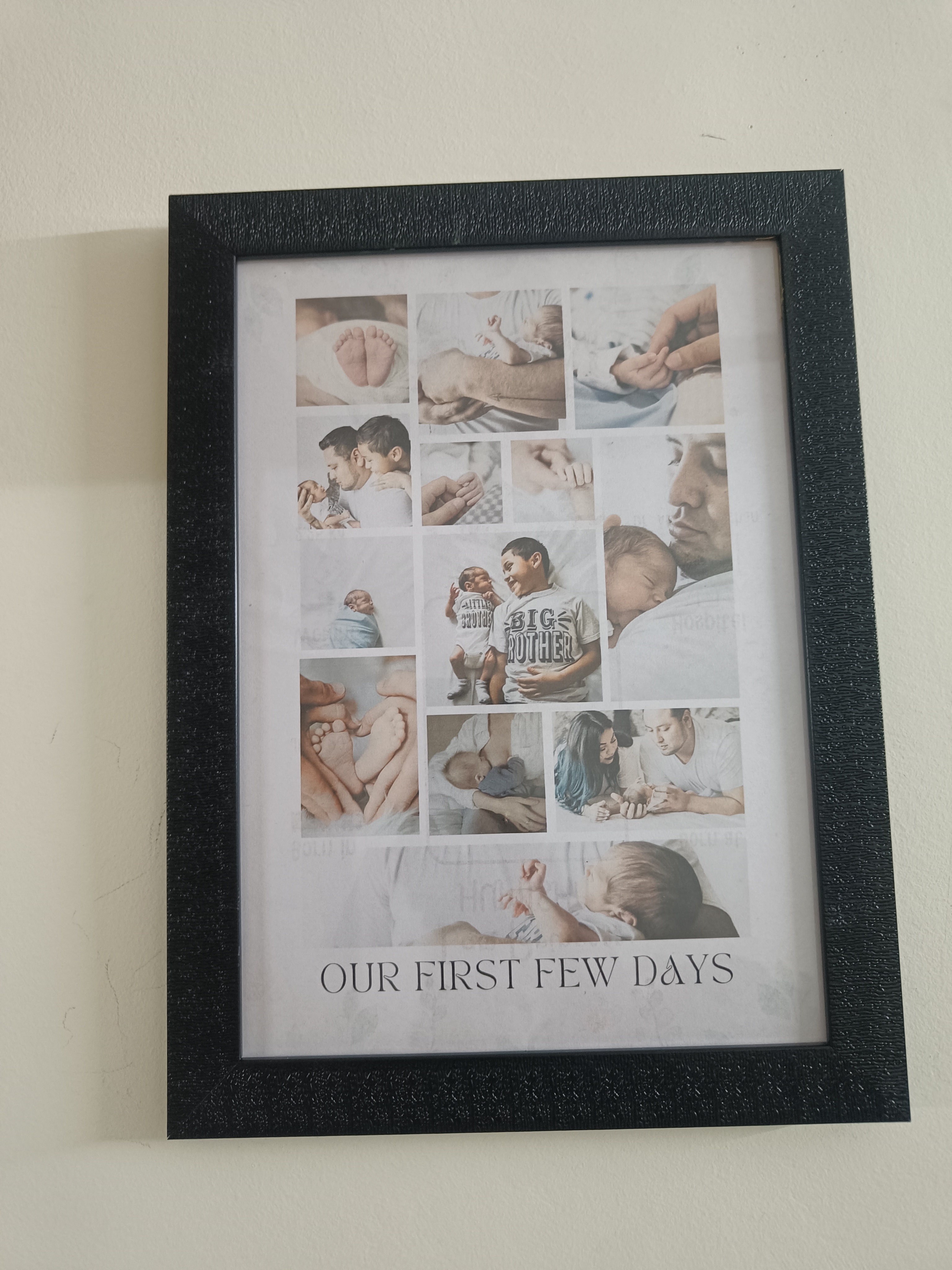 Baby First Memories Photo Frame
