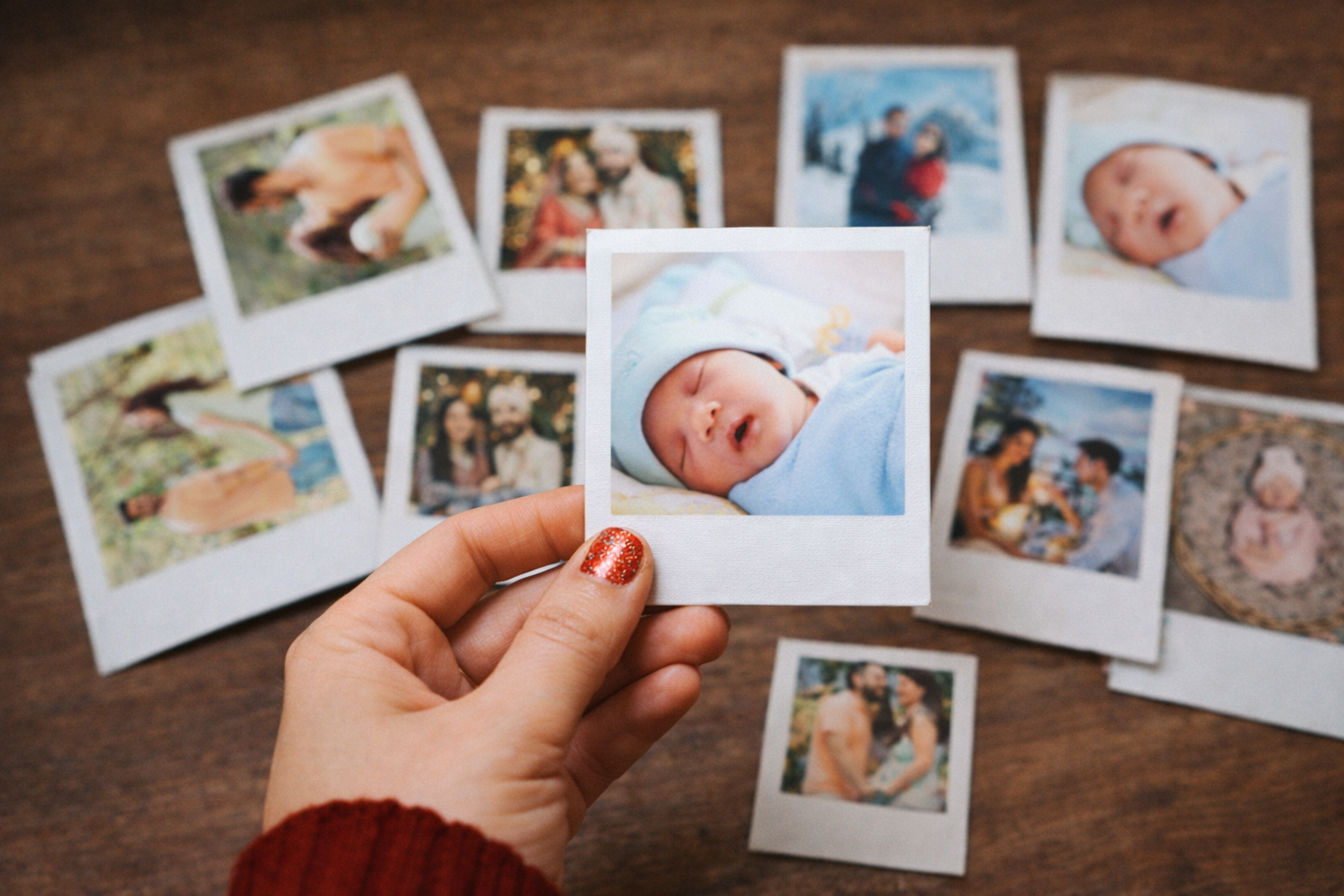 Small Polaroid Photo Prints | Mini Personalized Polaroids