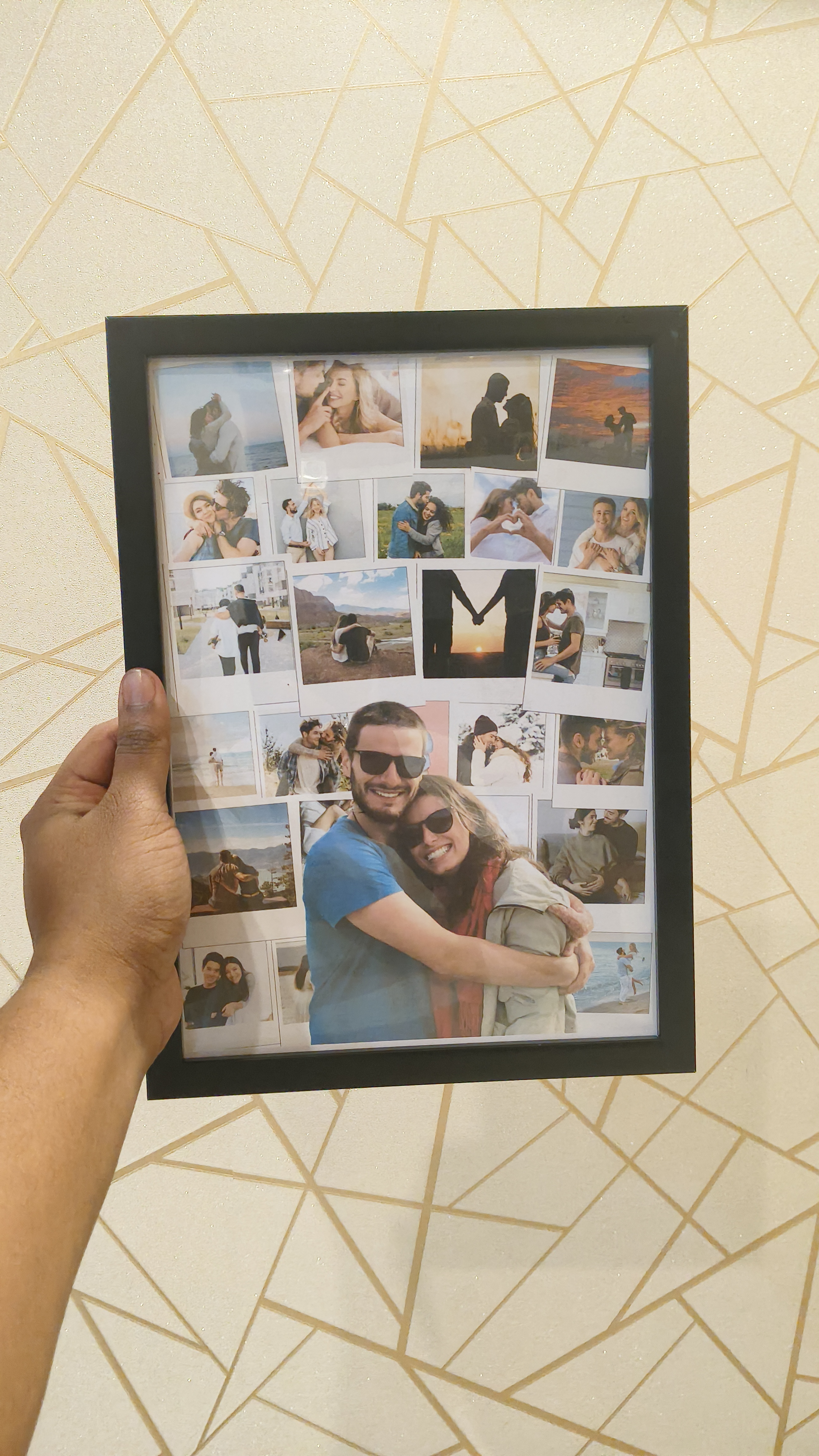 Personalized Couple Photo Collage Frame