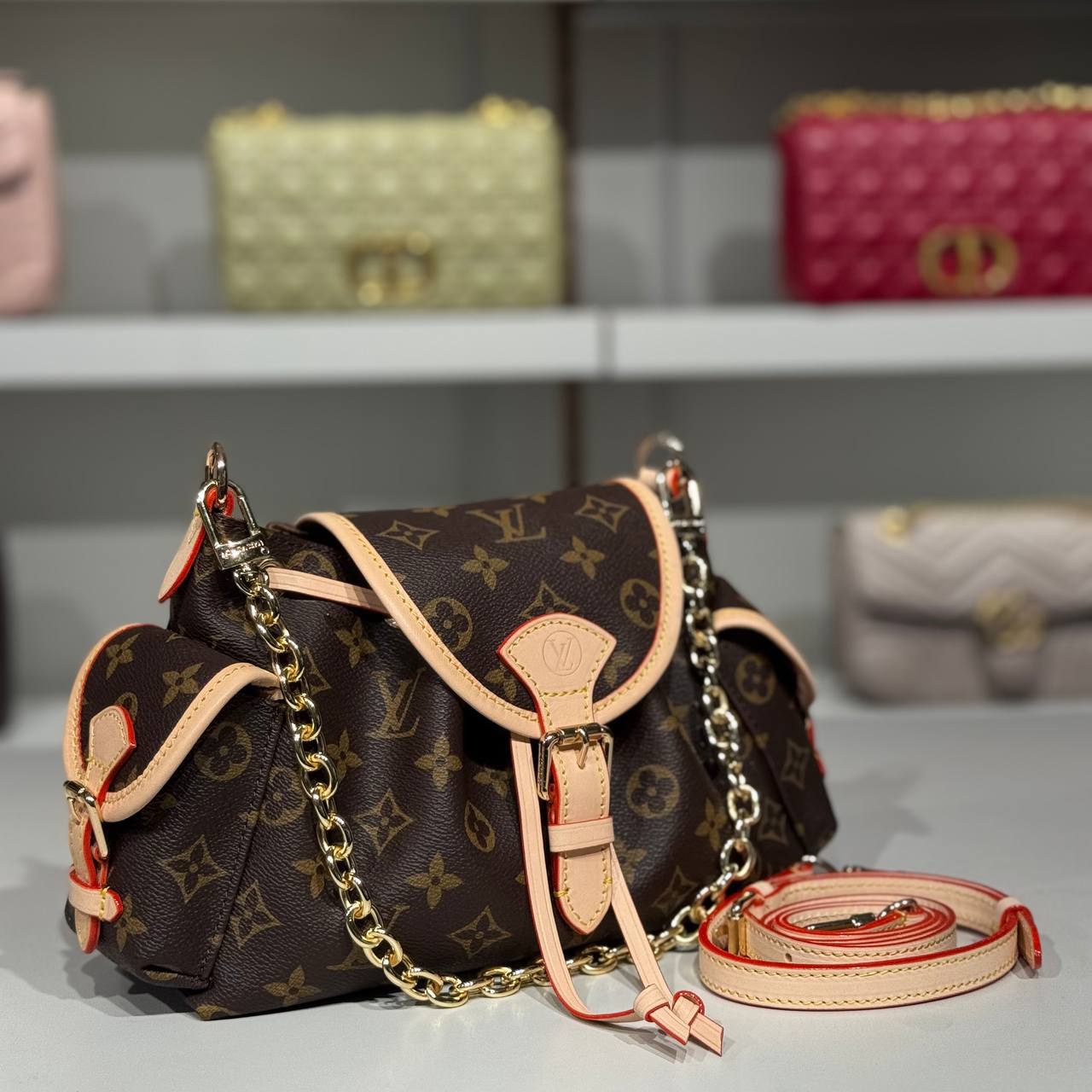 👜 Louis Vuitton Monogram – stil Montsouris BB