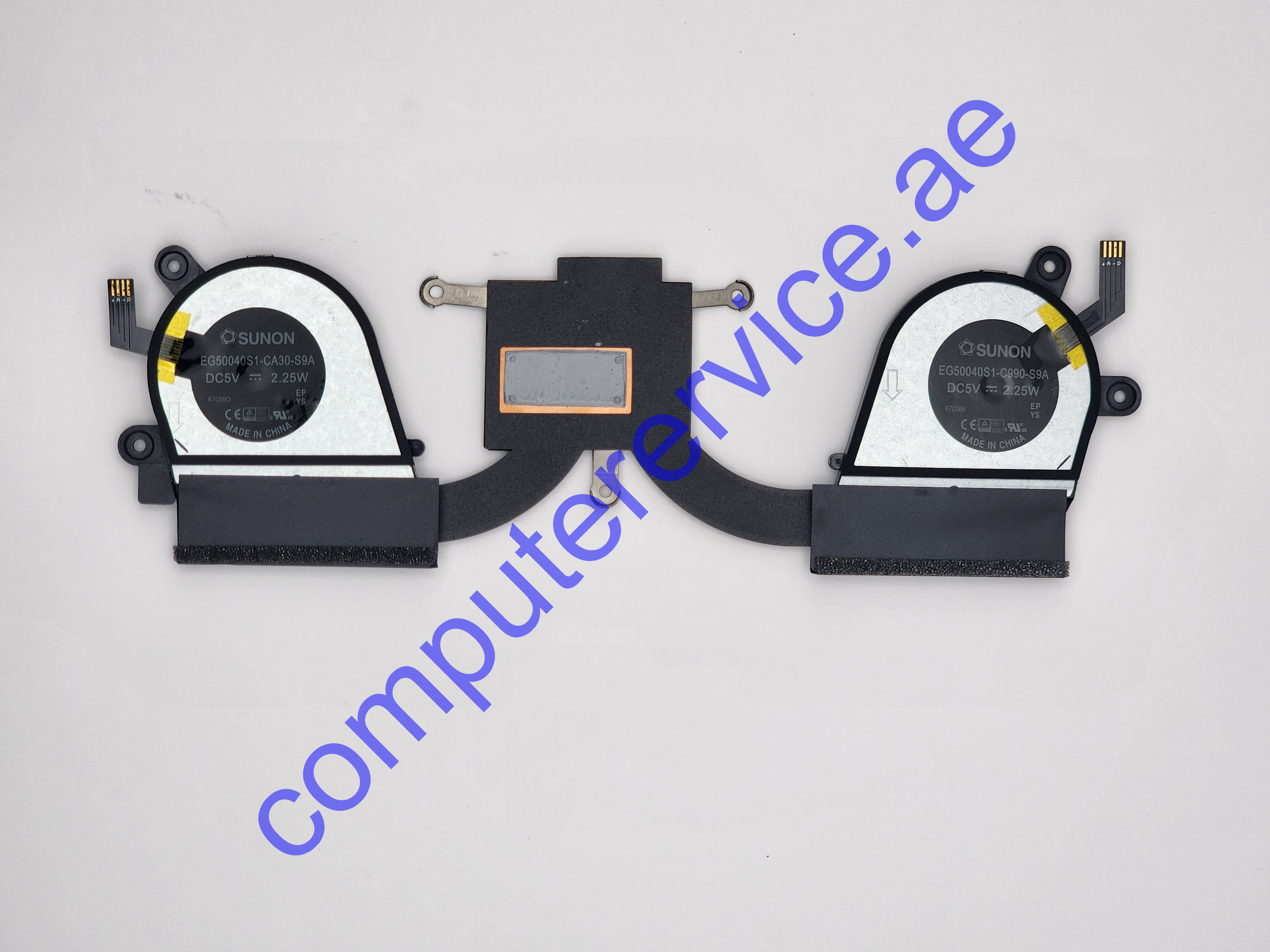 CPU+GPU Cooling Fan with Heatsink Replacement for Lenovo IdeaPad Yoga 720-13IKB Laptop Yoga 720-13 P/N: AT1YJ002SS0