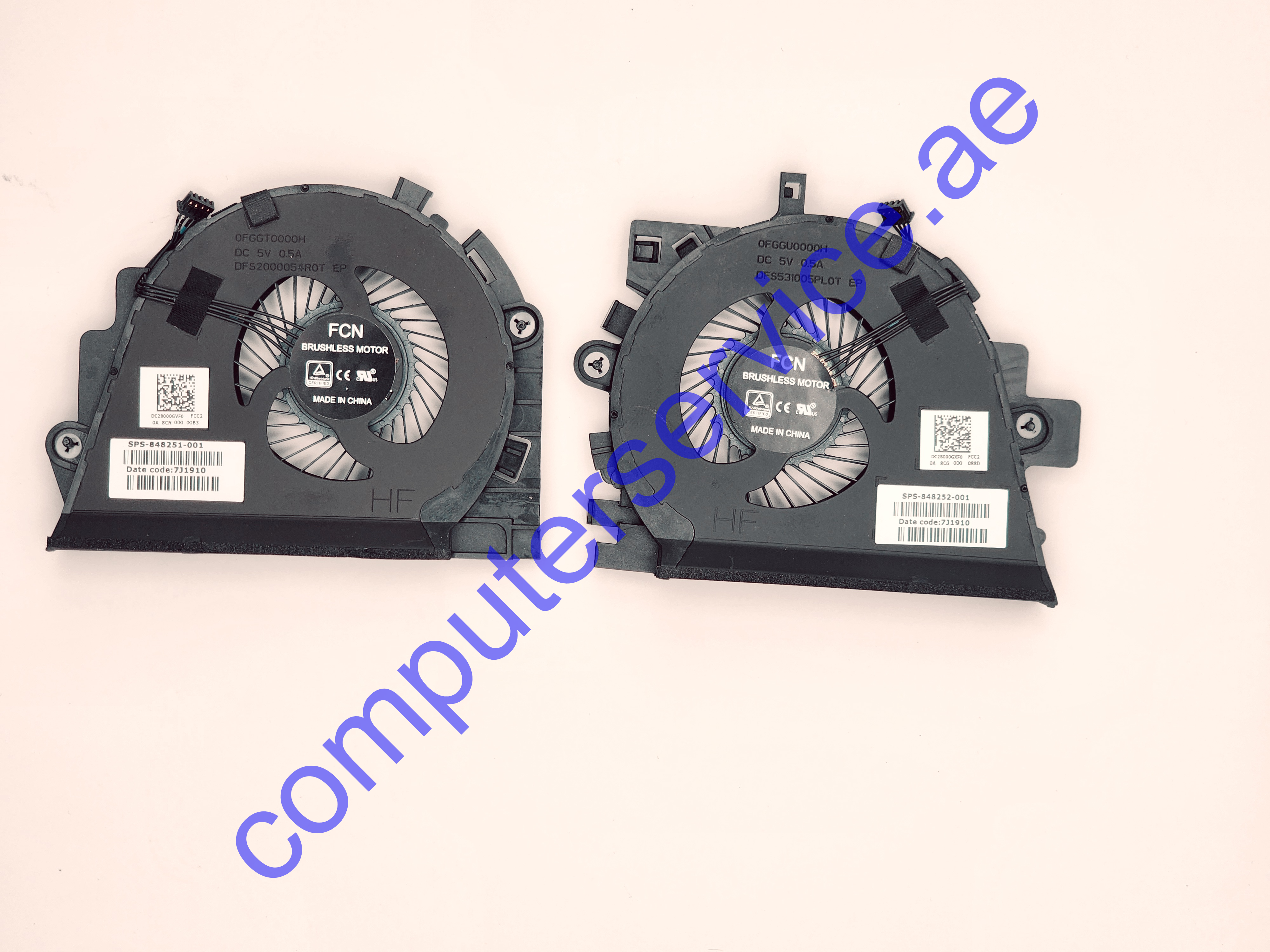 Hp Zbook 15 G3 15 G4 Laptop Cooling Fan CPU & GPU Cooling Fan