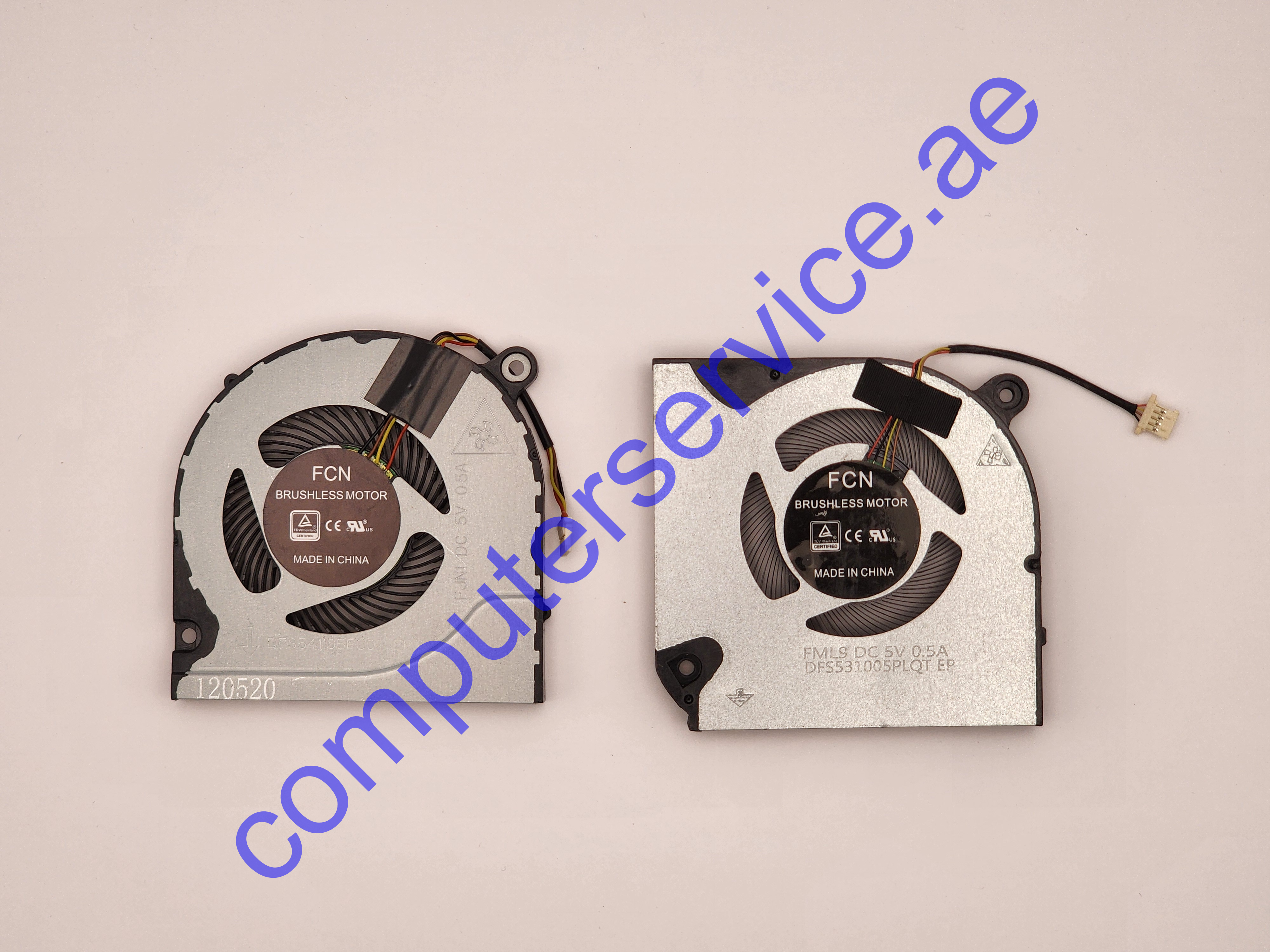New Replacement Cooling Fans for Acer Nitro 5 AN515-54 AN515-43 N18C3 AN515-54-599H AN515-54-5695 AN517-51 Nitro 7 AN715-51 AN715-51-73BU AN715-51-796C AN715-51-7427 A715-74G N19C5 laptop