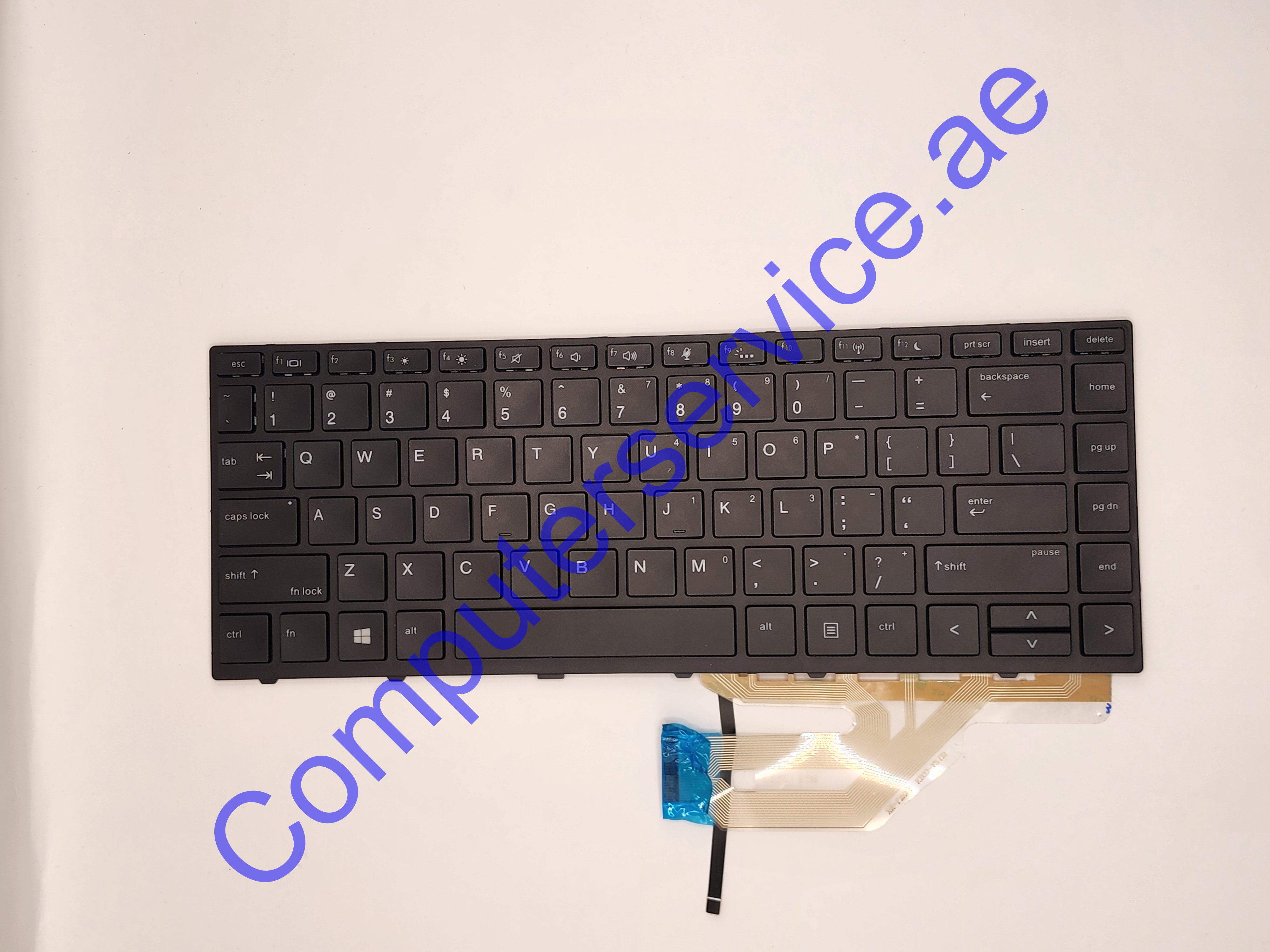  US Keyboard for HP Probook 430 G5 / 440 G5 / 445 G5/ 640 G4 / 645 G4 / 640 G5 Laptop (Backlight, Back)