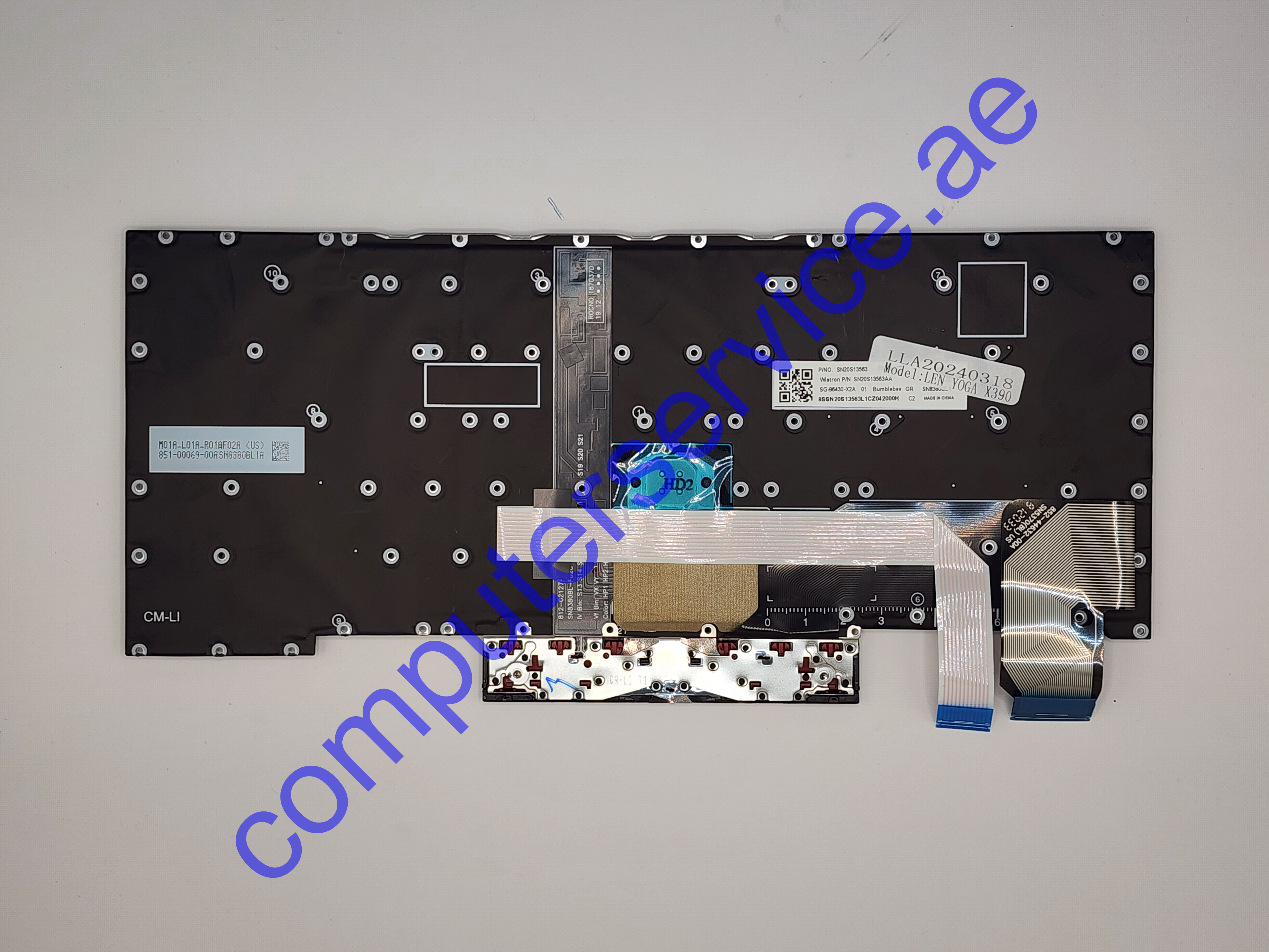 Keyboard For Lenovo ThinkPad X13 Yoga Gen 1 X390 Yoga Laptop Keyboard With Backlight US Layout