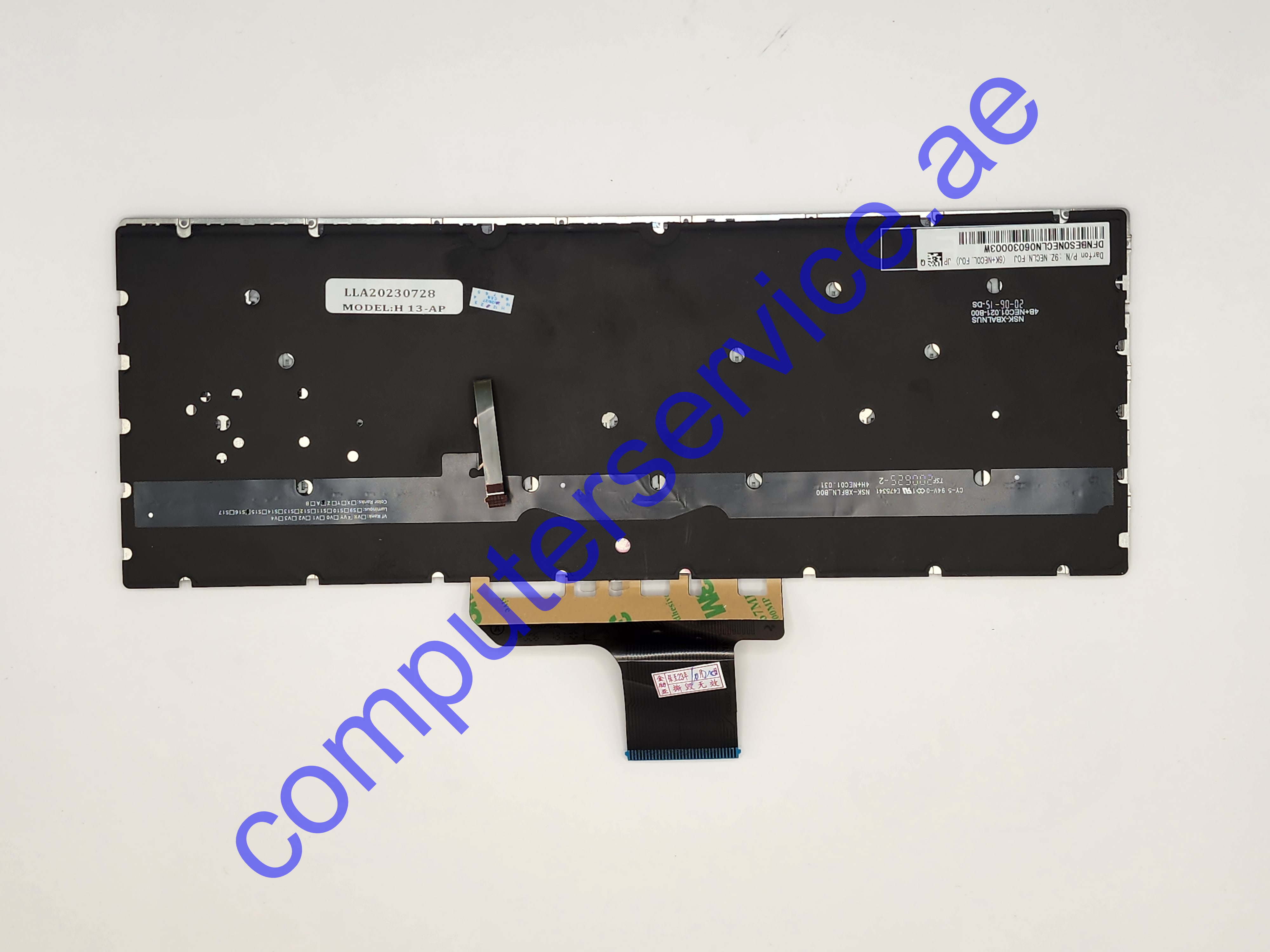 HP Spectre x360 HP 13-AC 13-W 13-AP 13-AE US English Backlit Blue Color Keyboard AEX31U00010 920694-001