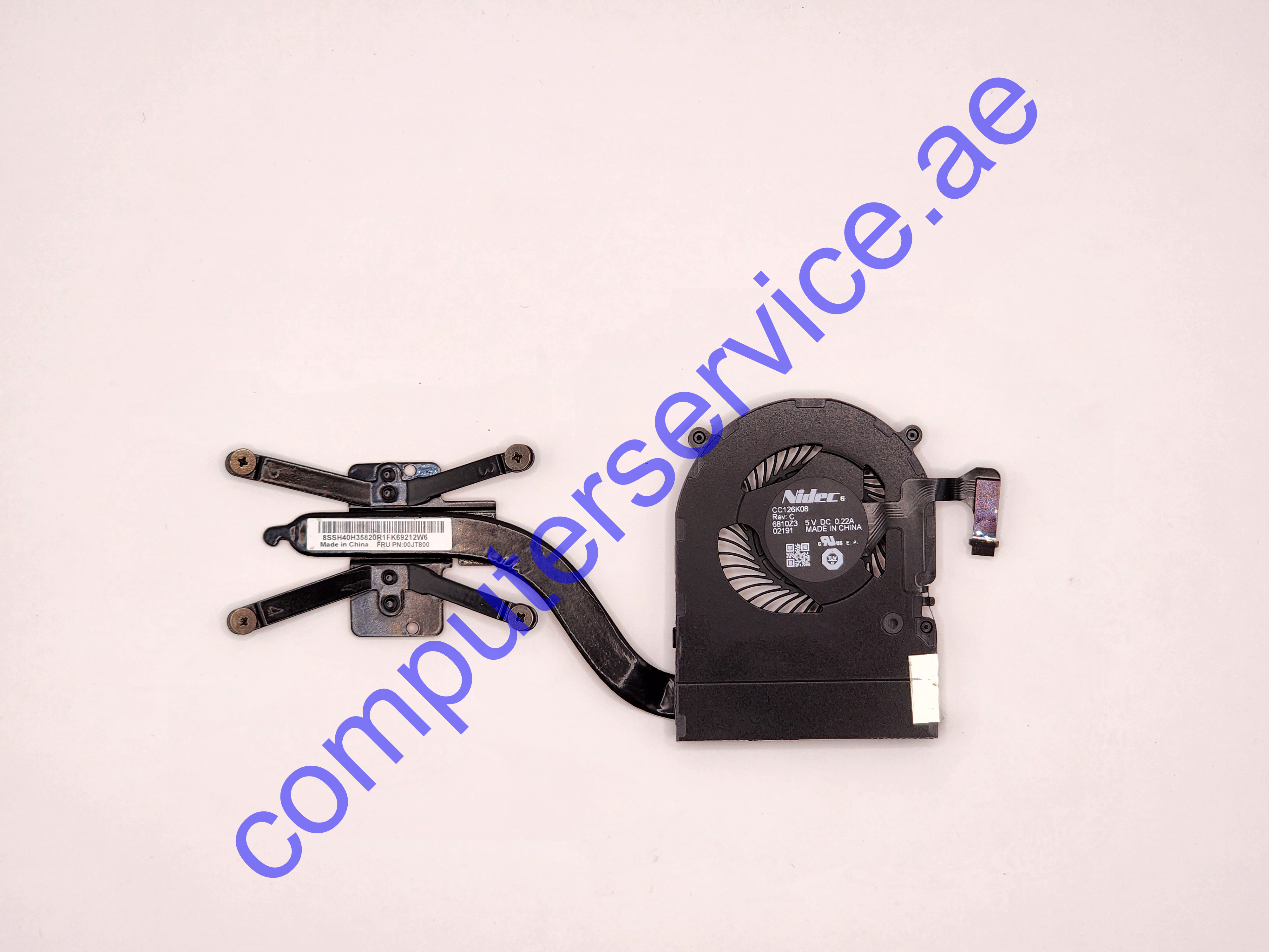  Lenovo ThinkPad X1 Carbon 4th Gen (2016)  X1 Yoga 1st Gen (2016) Cooling Fan With Heatsink FRU 01AW976 01YT252 00JT800