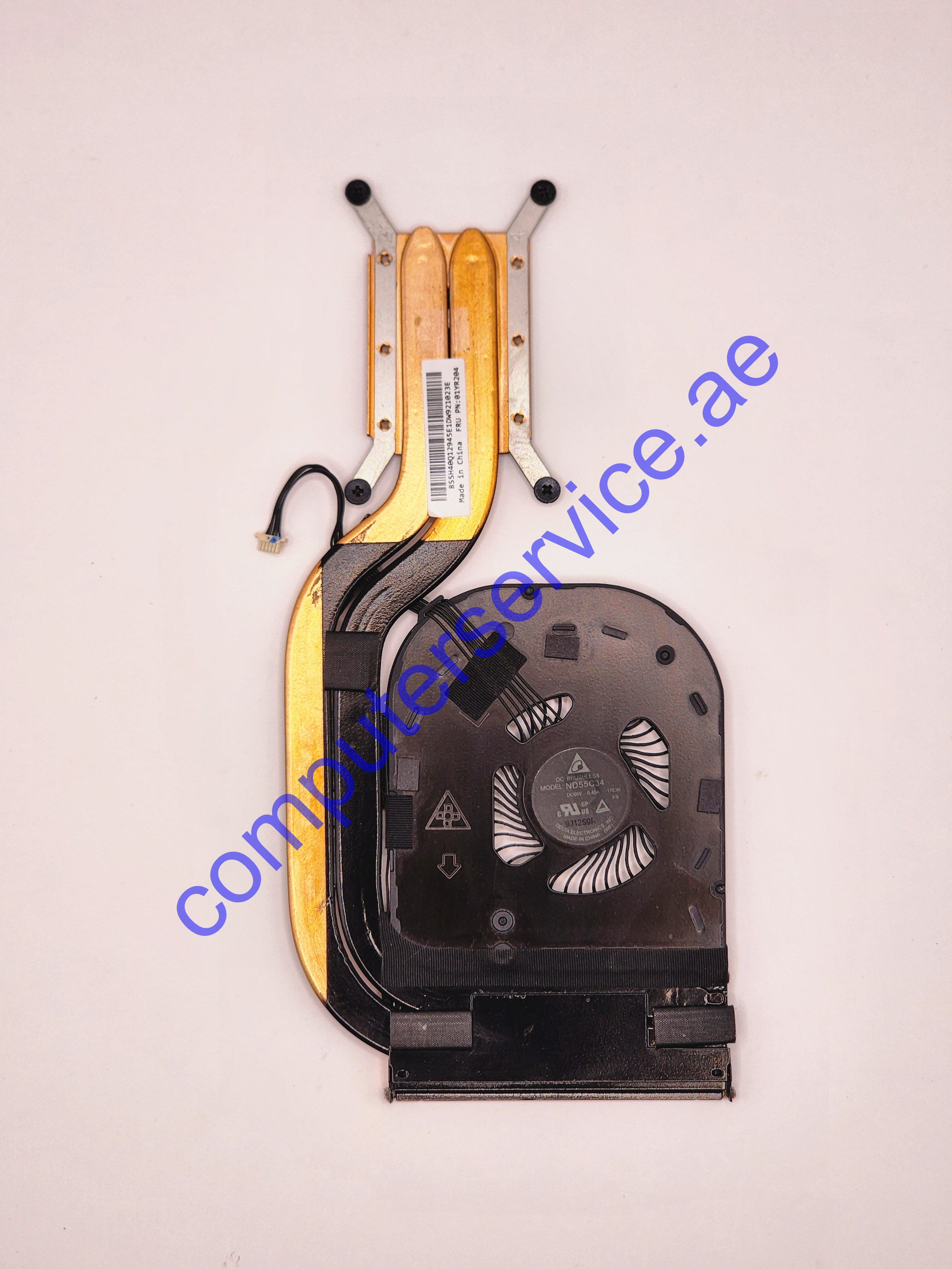 Lenovo ThinkPad X1 Carbon 5th Gen 2017 X1 Carbon 6th Gen 2018 CPU Cooling Fan With Heatsink FRU:01YR159, 01YU011