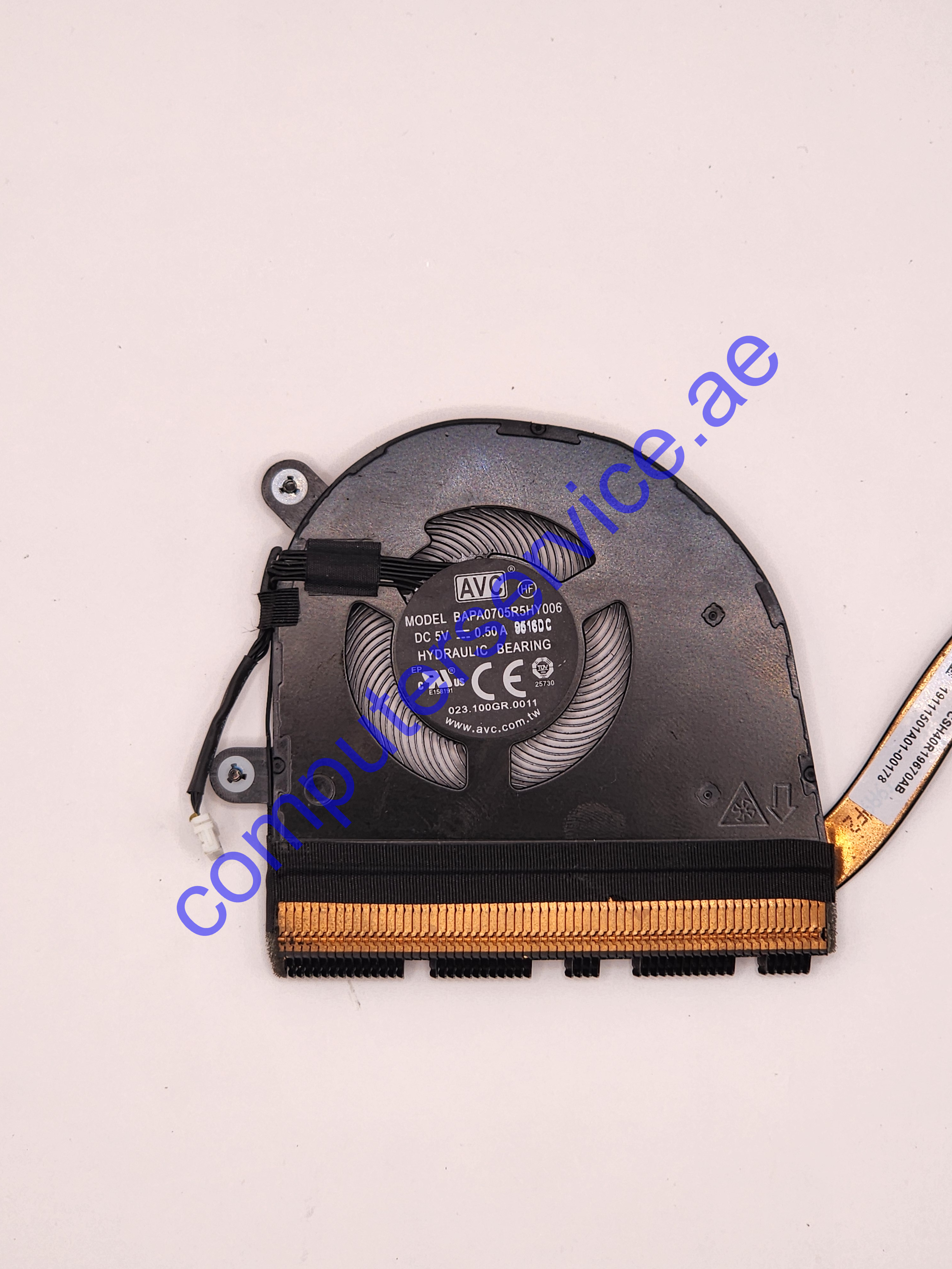 Lenovo Thinkpad L13 Gen 2 CPU Cooling Fan and Heatsink 5H40X89402