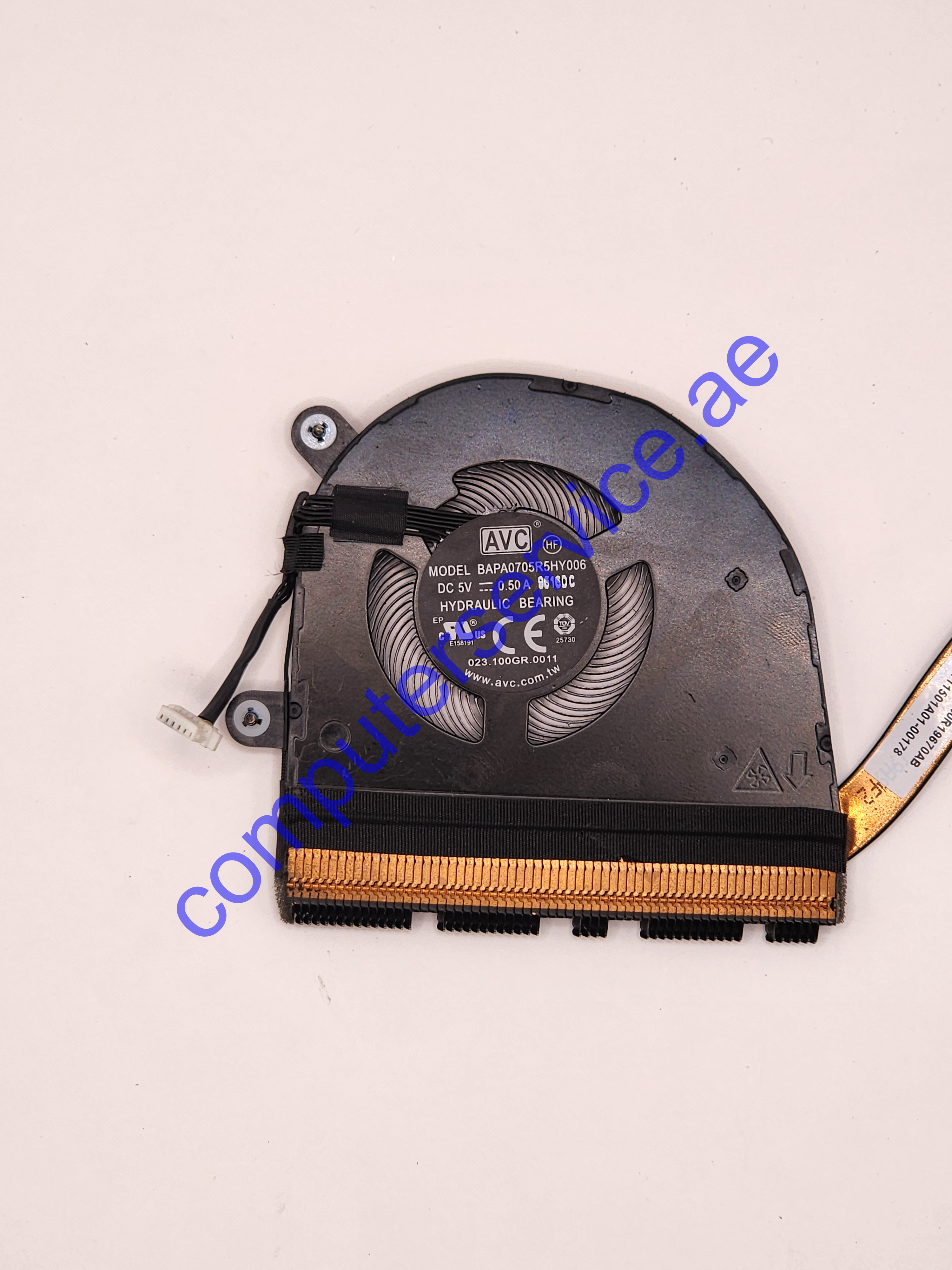 Lenovo Thinkpad L13 Gen 2 CPU Cooling Fan and Heatsink 5H40X89402