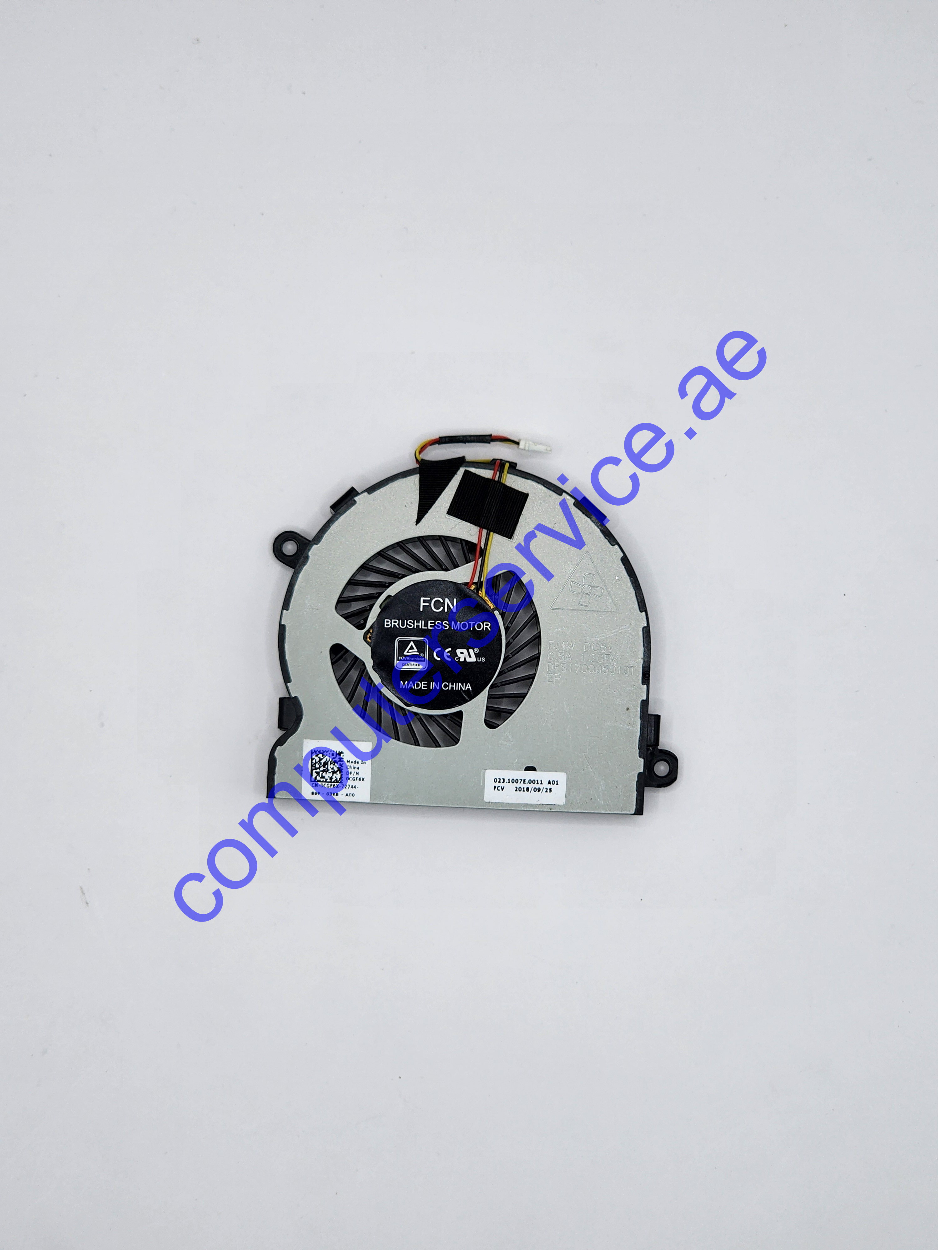 CPU Cooling Fan for Dell Inspiron 15-3567 3576 3578 Vostro 14-3468 15-3568 15-3562, P/N: 023.1007E.0011 CGF6X 0CGF6X