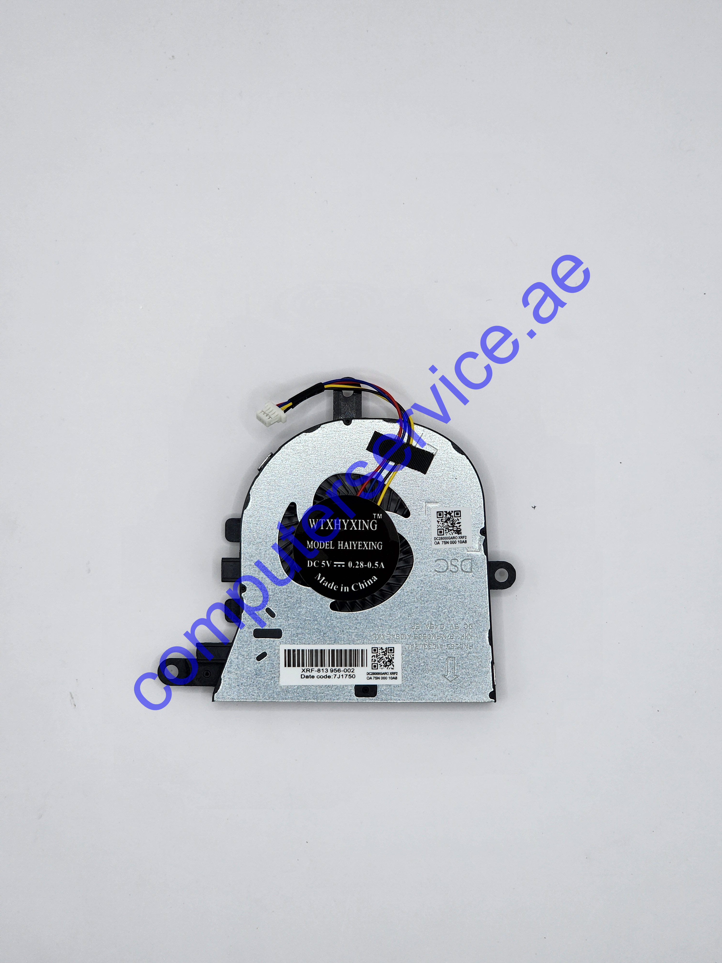 CPU Cooling Fan for Dell inspiron 15 5570 5575 3580 3593, inspiron 17 3780 3793, Latitude 3590 L3590 E3590 Series Laptop P/N: FX0M0 0FX0M0 DFS1503055P0T