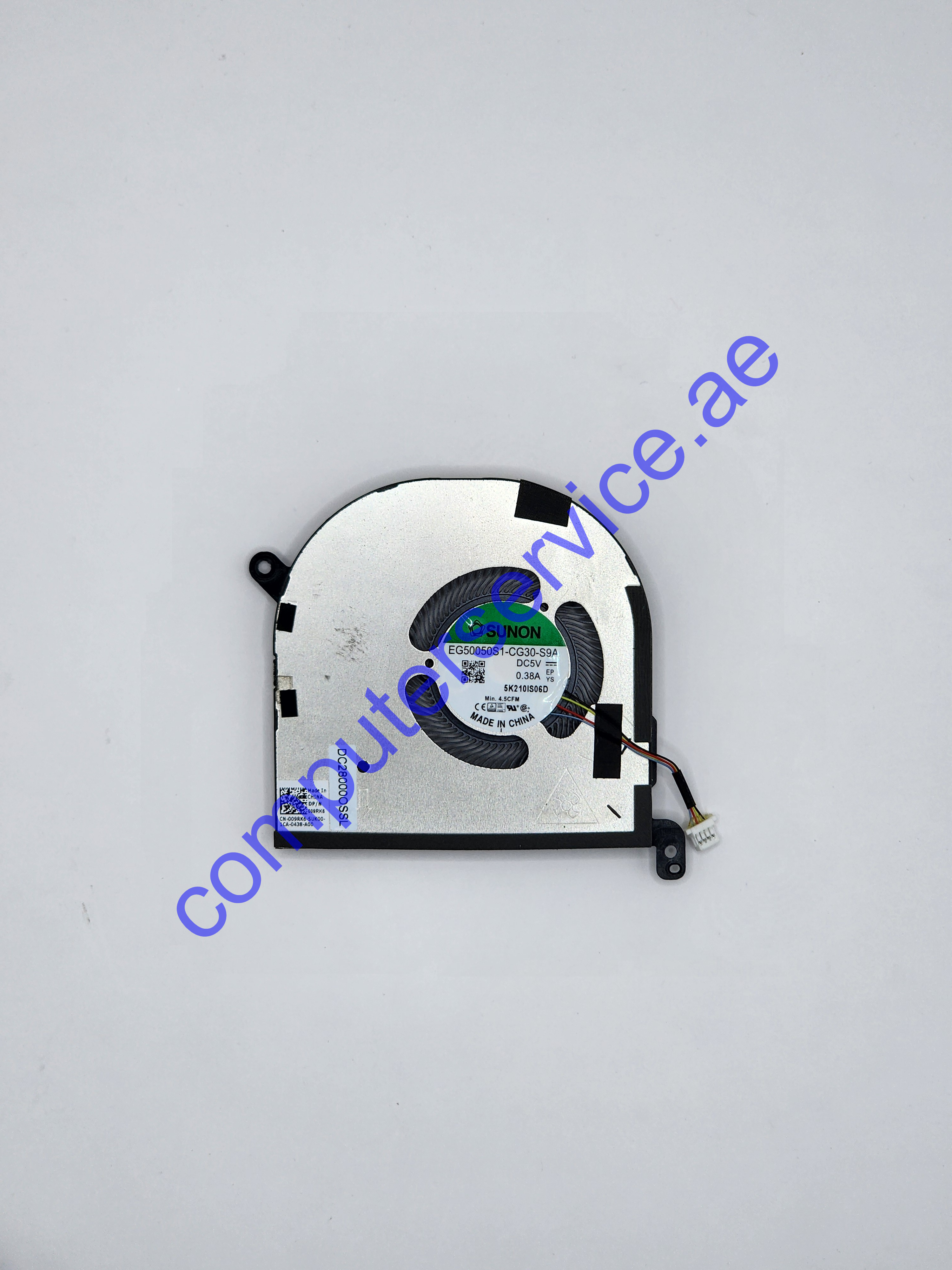 CPU & GPU Cooling Fans Intended for Dell XPS 15 9500 Precision 5550 Series Laptop Fan 009RK6 0DJH35 DC 5V (1Pair)