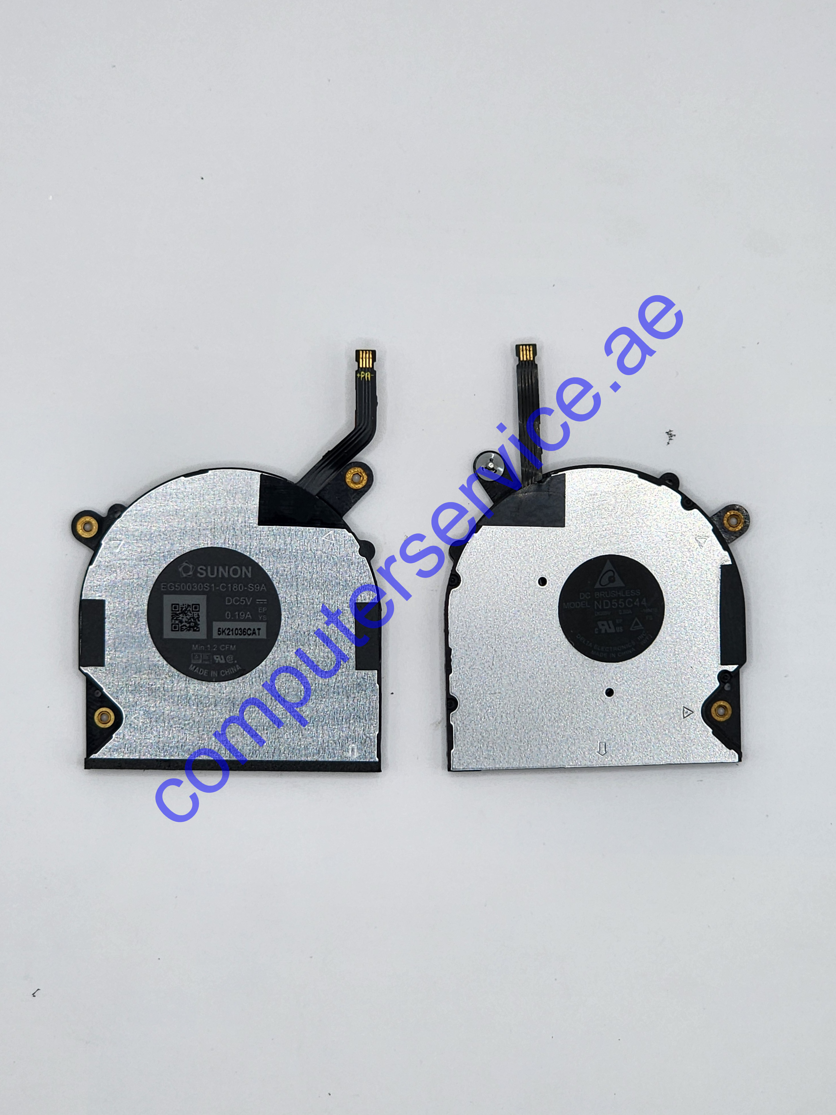  New CPU+GPU Cooling Fan Replacement for Dell XPS 13 7390 9310 2-in-1 (Only fits for 2-in-1 Version) Pair Fans