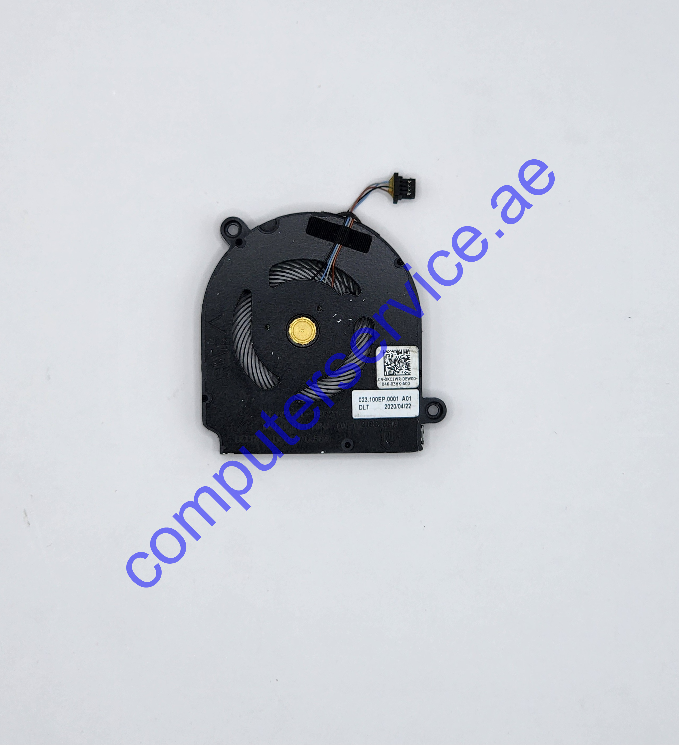 CPU Cooling Fan for Dell Latitude 5300 5310 2-in-1 Series 0KC1WR NS65C11-18G21 023.100EP.0011 EG50040S1-CF50-S9A DC5V 0.31A Fan