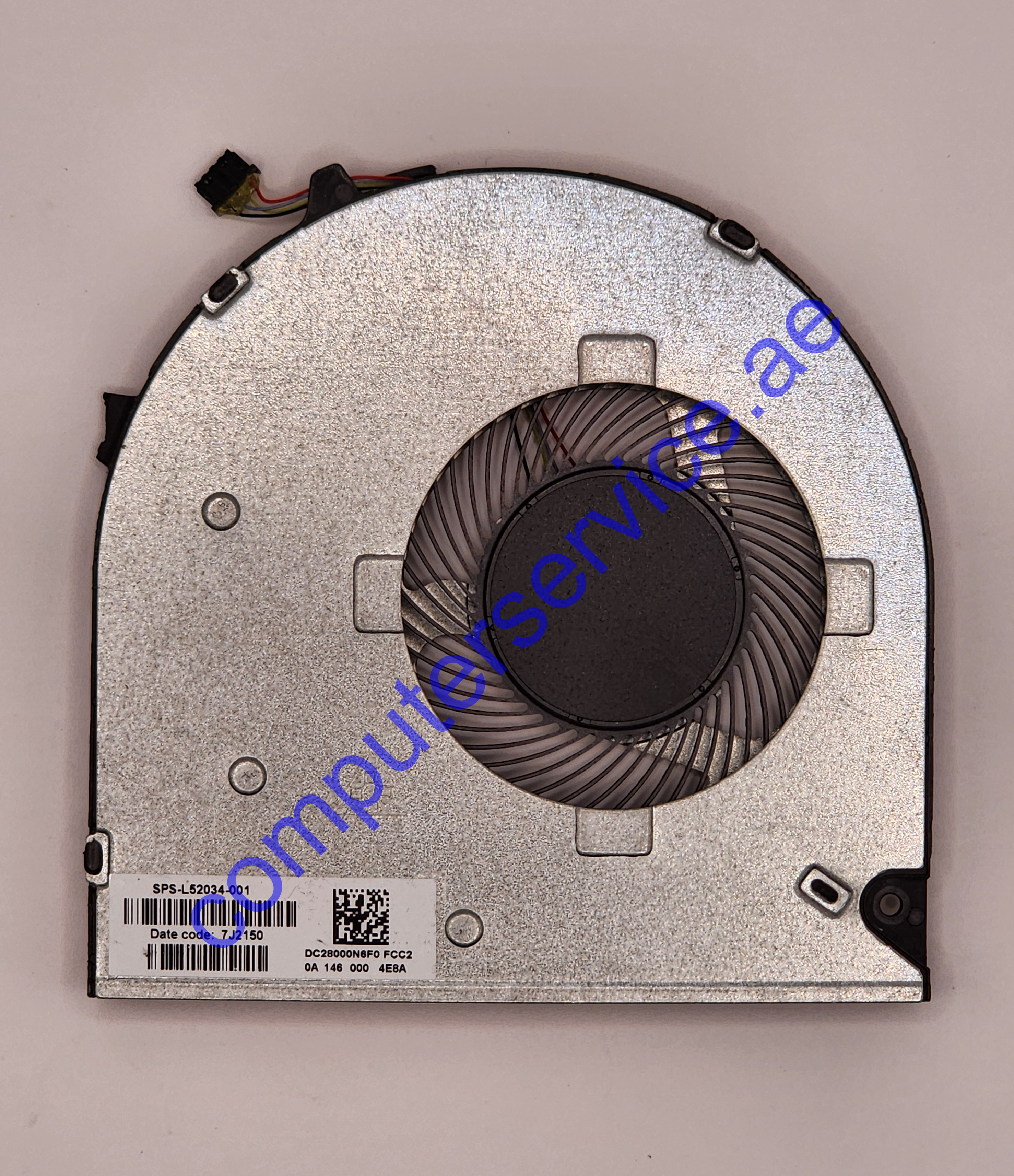 New CPU Cooling Fan for HP Pavilion 15-DU 15-DW 15-GW 15S-DU 15S-GU 15S-GY 15S-GR 15-DW0043DX 15s-du0096tu 15s-du0002TX 255 G8 250 G8 250 G9 TPN-C151 Series L52034-001 FLG0 Fan