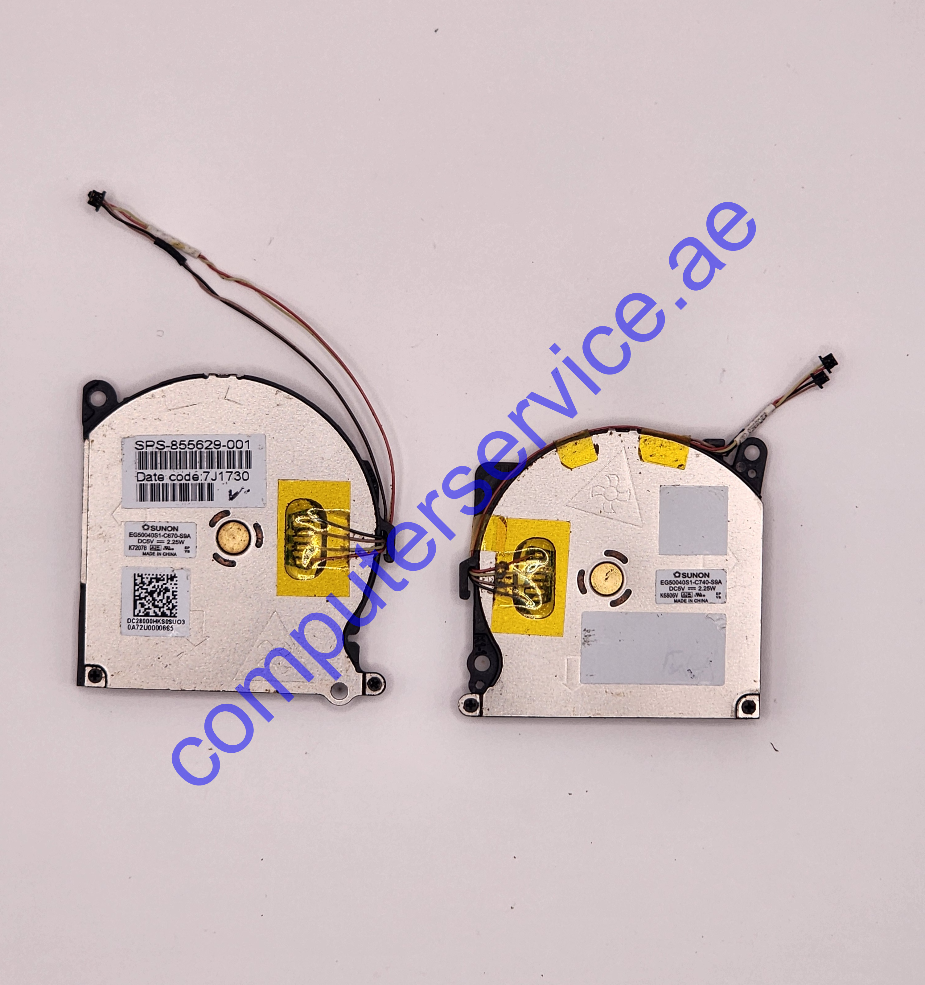 CPU & GPU Cooling Fan For HP Spectre 13-V 13-V000 Series Genuine Dual Cooling Fans 855629-001