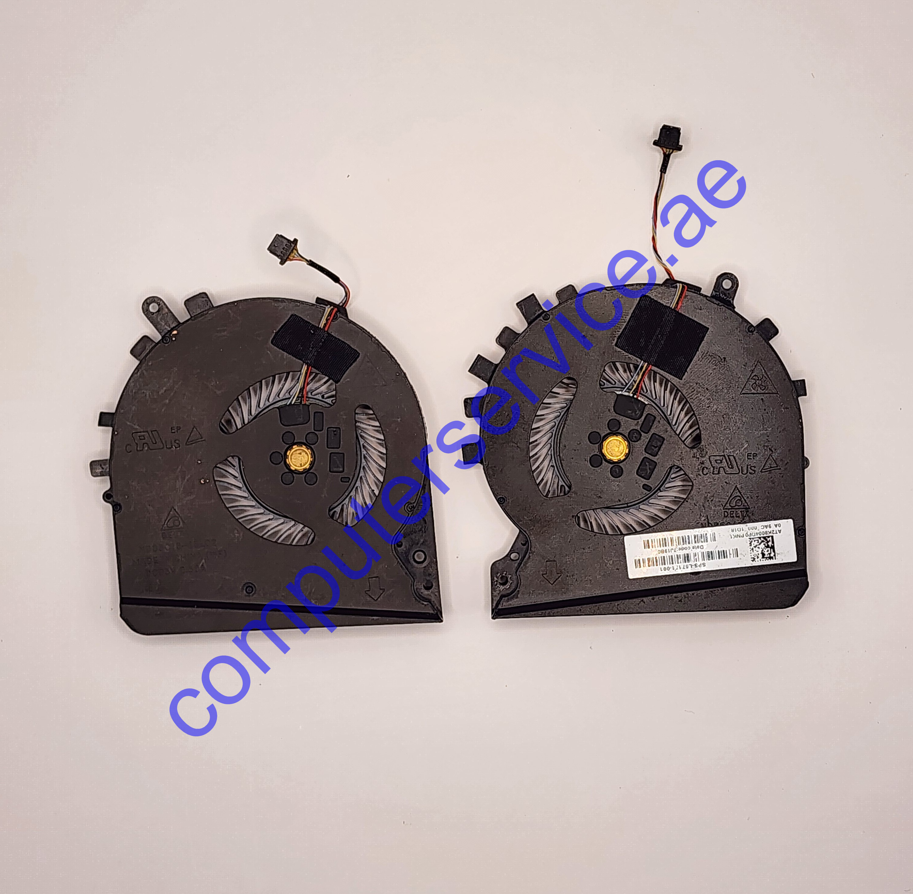 CPU+GPU Cooling Fan Replacement for HP Pavilion 15-DK 15-DKXXX 15-DK0010NR DK0018CA 15-DK0068VM 15-DK0055WM
