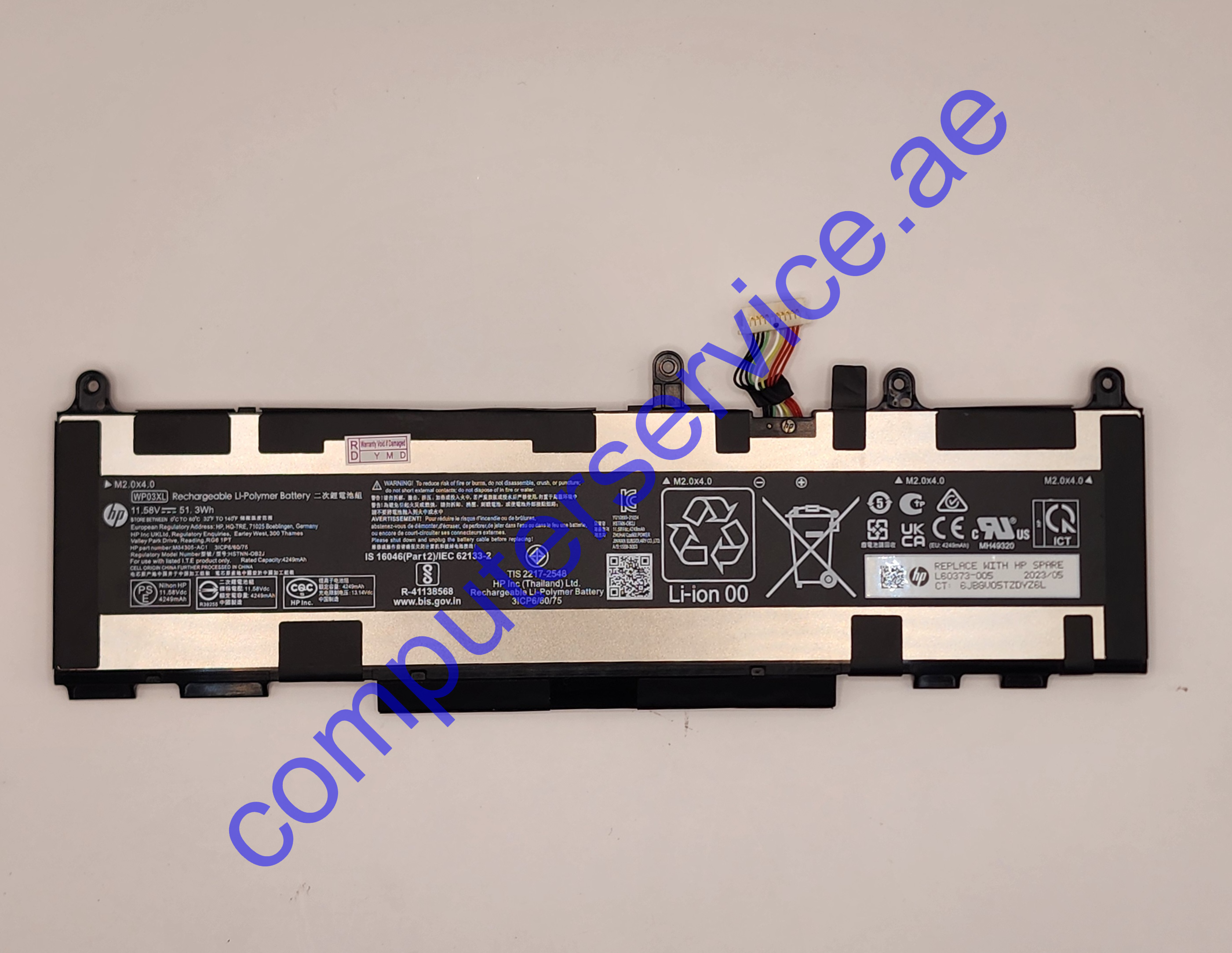 WP03XL Battery For HP Elitebook 830 G9 G10 835 G9 G10 840 G9 G10 845 G9 G10 860 G9 G10 865 G9 G10 x360 1040 G9 G10 860 G11