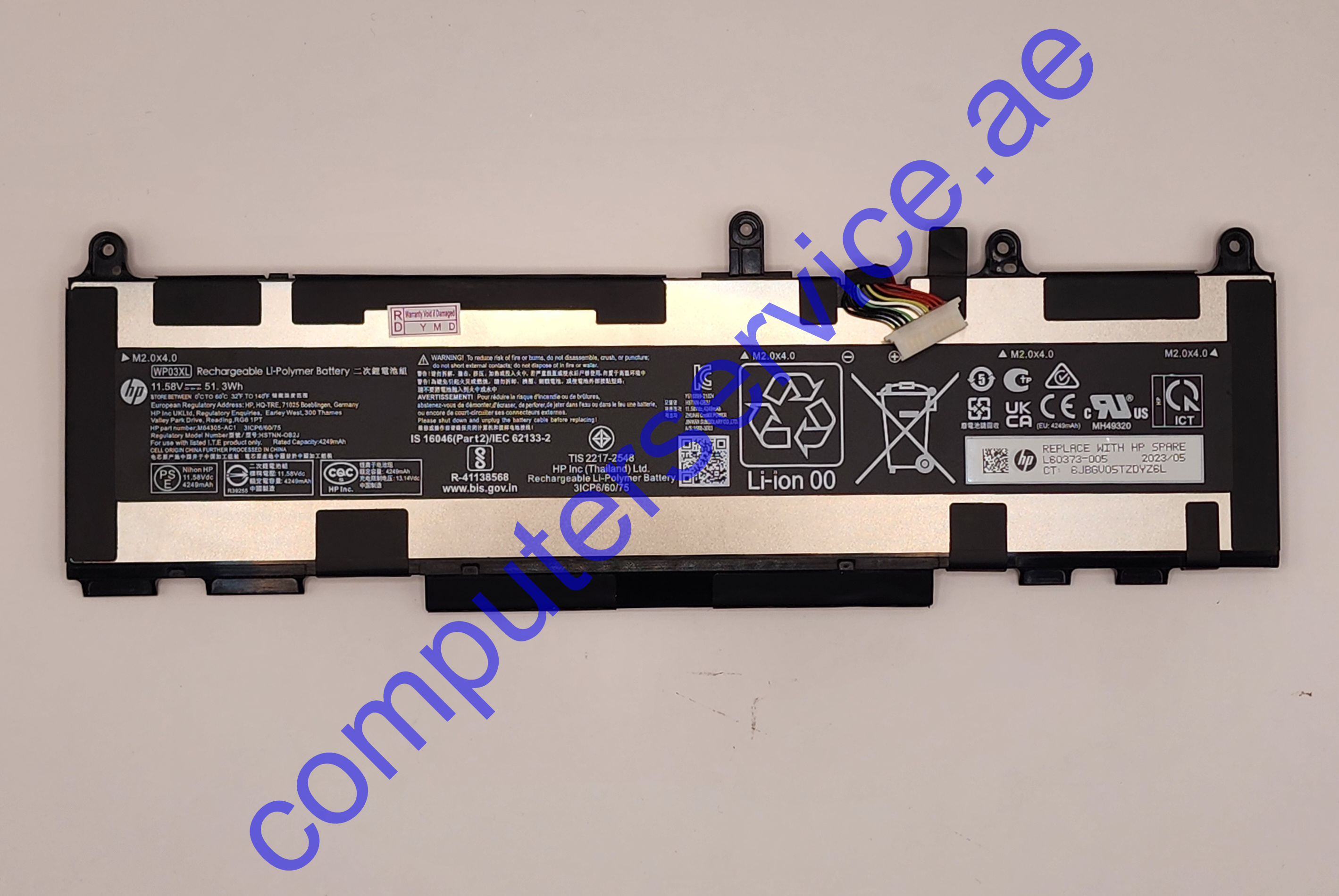 WP03XL Battery For HP Elitebook 830 G9 G10 835 G9 G10 840 G9 G10 845 G9 G10 860 G9 G10 865 G9 G10 x360 1040 G9 G10 860 G11