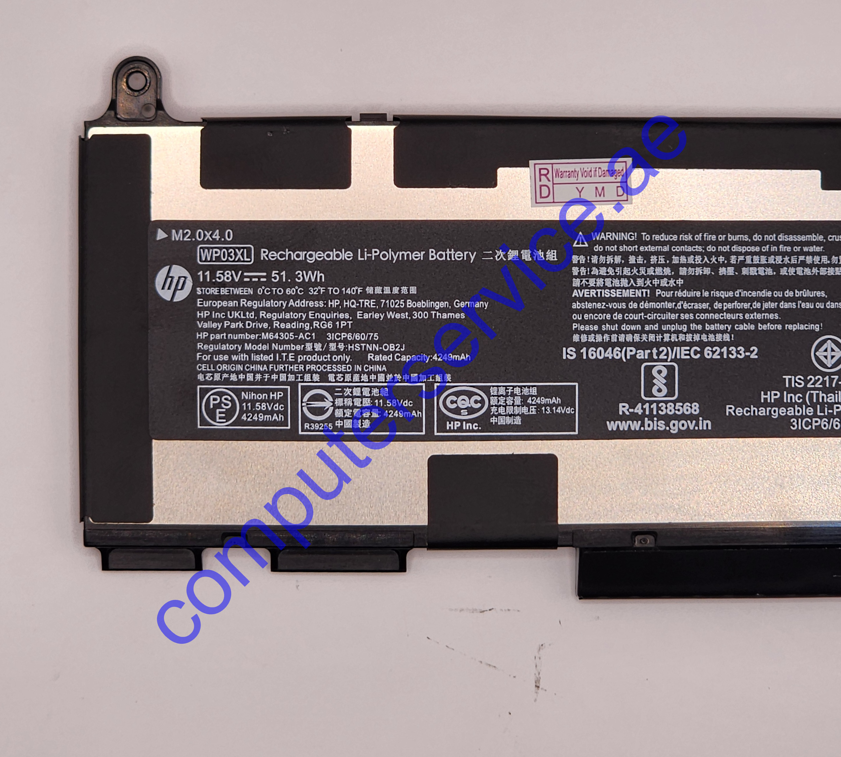 WP03XL Battery For HP Elitebook 830 G9 G10 835 G9 G10 840 G9 G10 845 G9 G10 860 G9 G10 865 G9 G10 x360 1040 G9 G10 860 G11