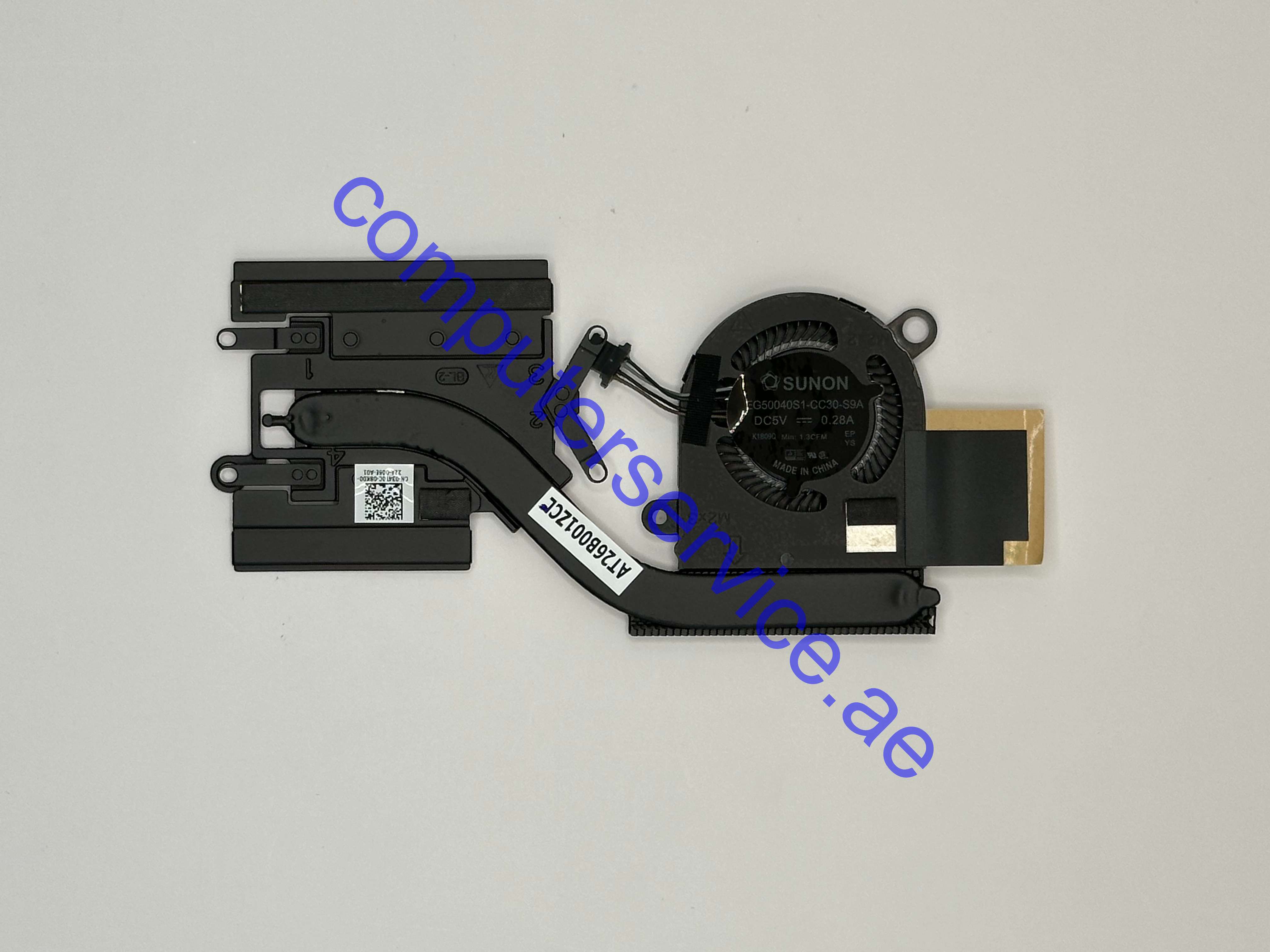 CPU Cooling Fan with Heatsink Replacement for Dell Latitude 7390 2 in 1 E7390 2-in-1 Version 034T0C 34T0C