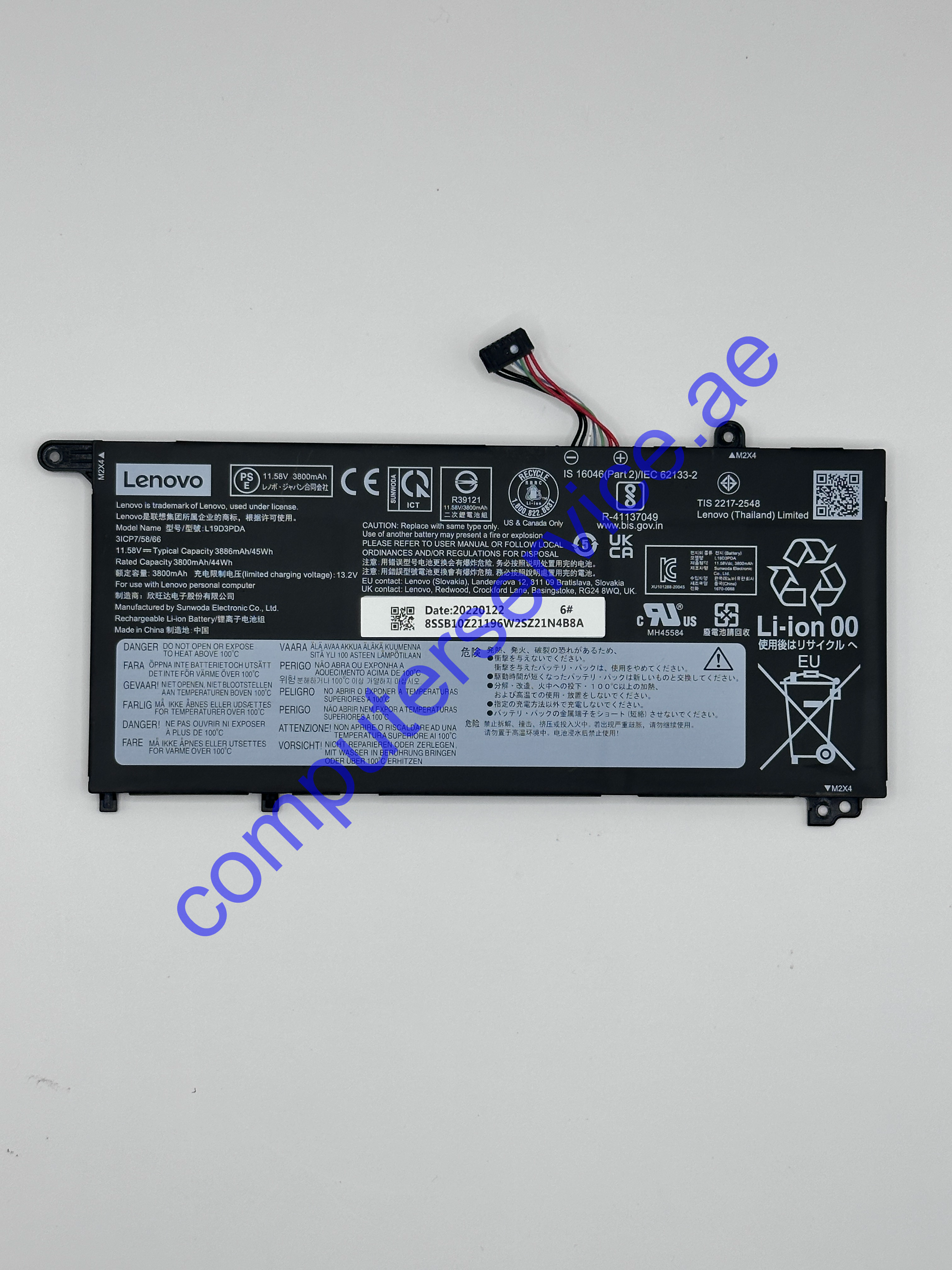 Laptop Battery for Lenovo ThinkBook 14 G2 ITL ARE G3 ITL ACL G4 ABA Thinkbook15 G2 ITL ARE G3 ITL ACL G4 ABA IAP Gen 2 3 4 Series