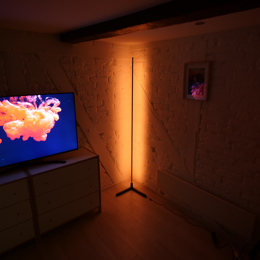 LED šviestuvas Kampinė lempa skaitmeniniai led