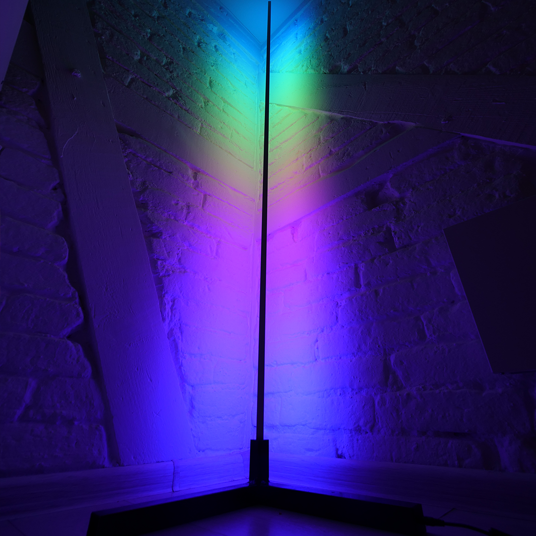 LED šviestuvas Kampinė lempa skaitmeniniai led