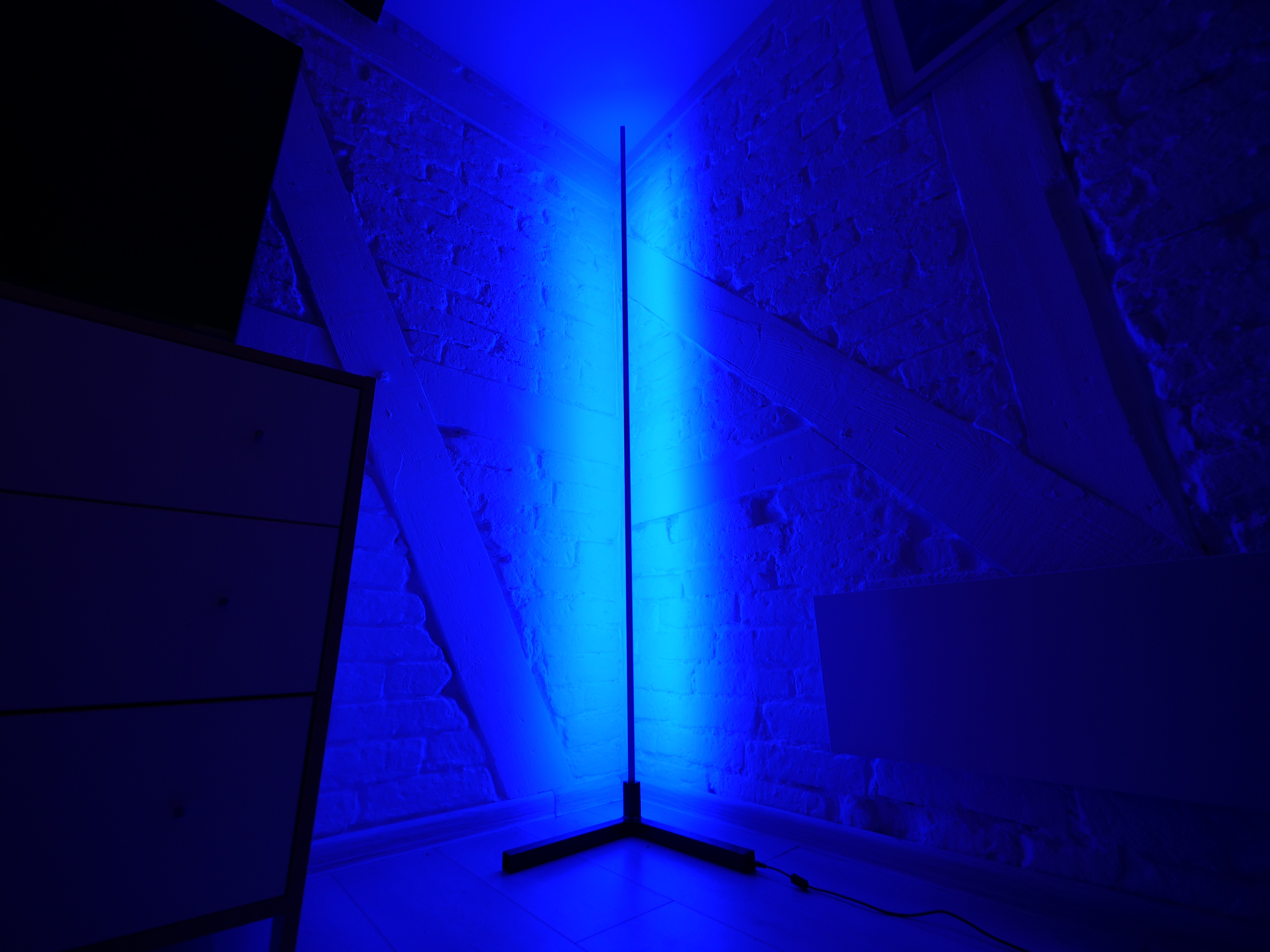 LED šviestuvas Kampinė lempa skaitmeniniai led