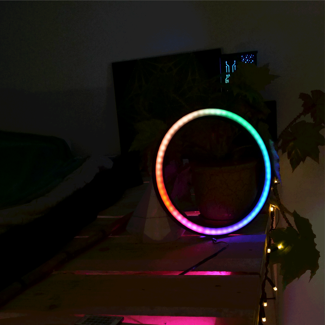 LED Žiedas / 32cm / bluetooth valdymas