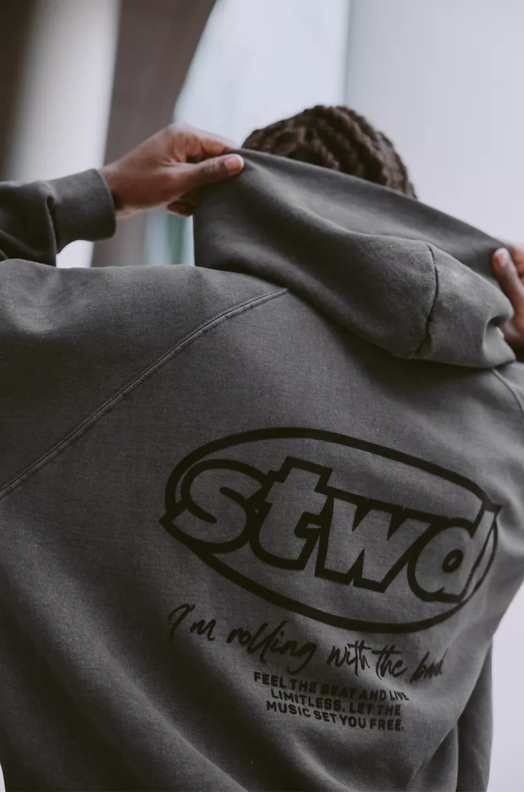  Faded STWD logo sweatshirt 