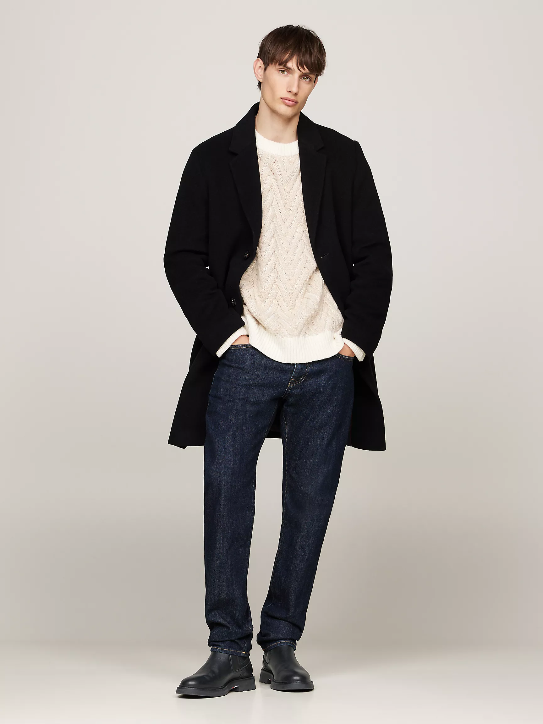 Lightweight Leather Chelsea Boot