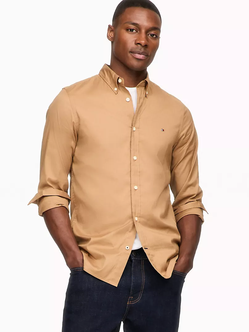THFlex Slim Fit Poplin Dress Shirt