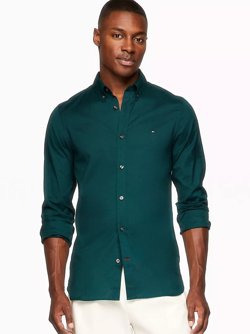 THFlex Slim Fit Poplin Dress Shirt