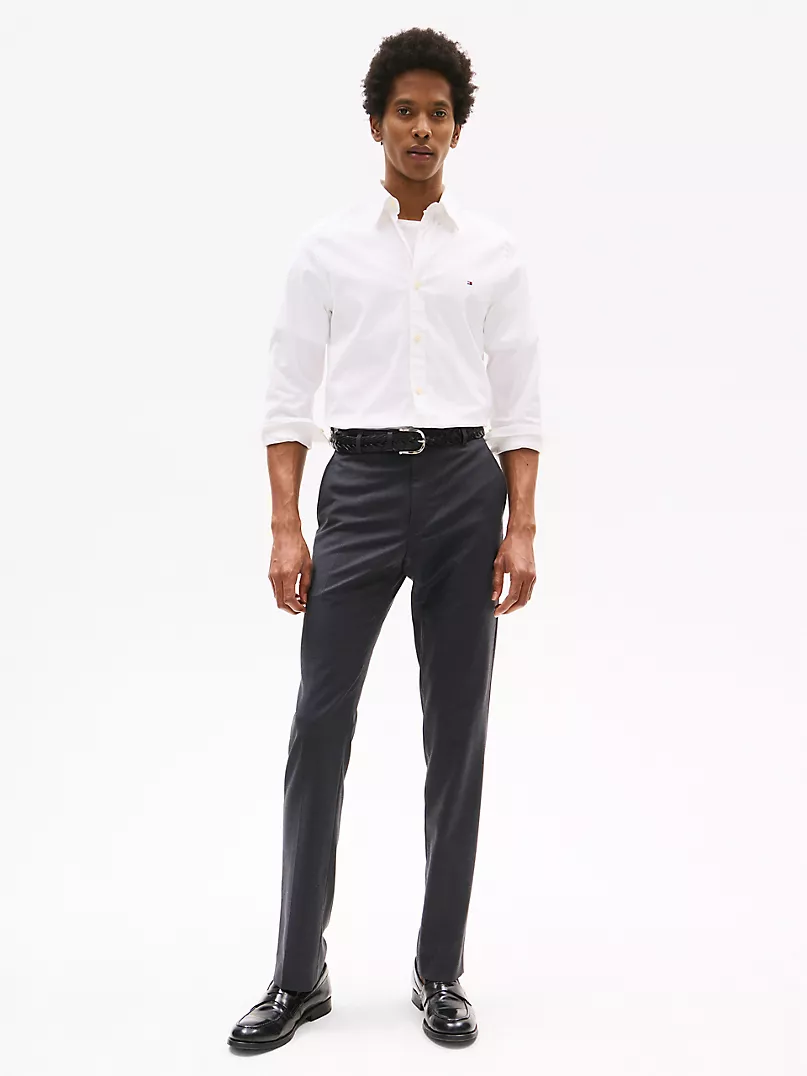 THFlex Slim Fit Poplin Dress Shirt