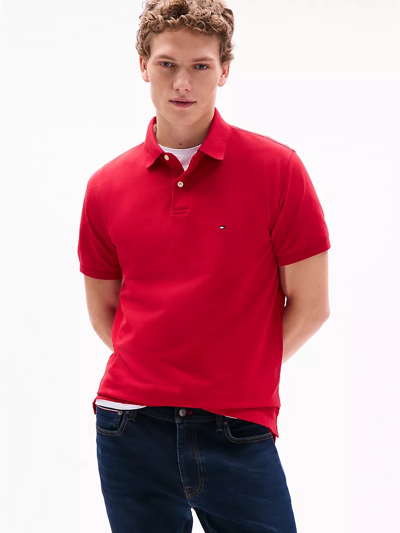 Regular Fit Stretch Tommy Polo