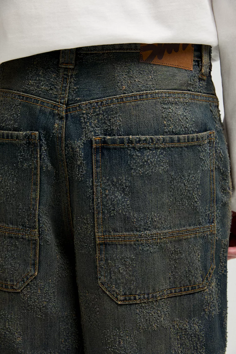  Check skater jeans 