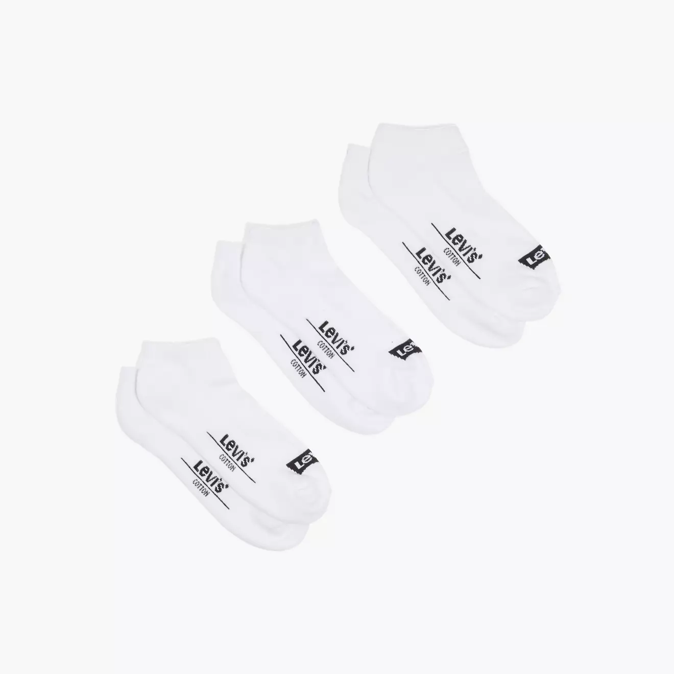 Levi's® Logo Low Cut Socks (3 Pack)