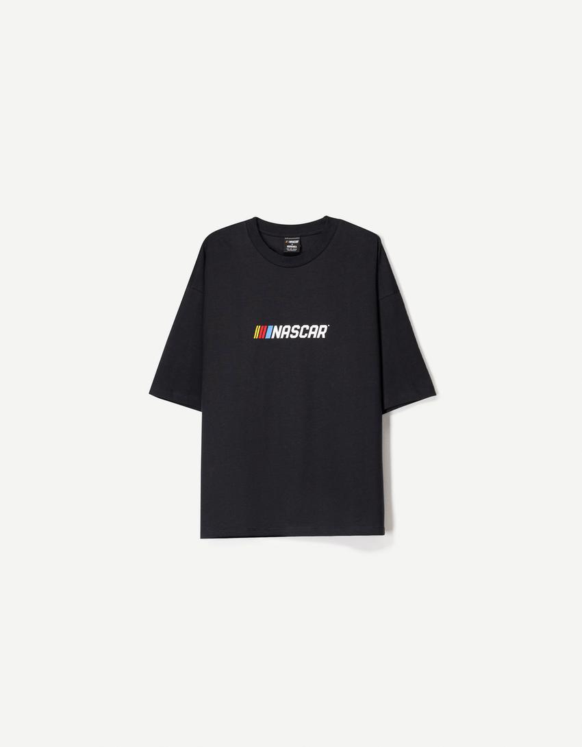 Short sleeve Nascar print T-shirt